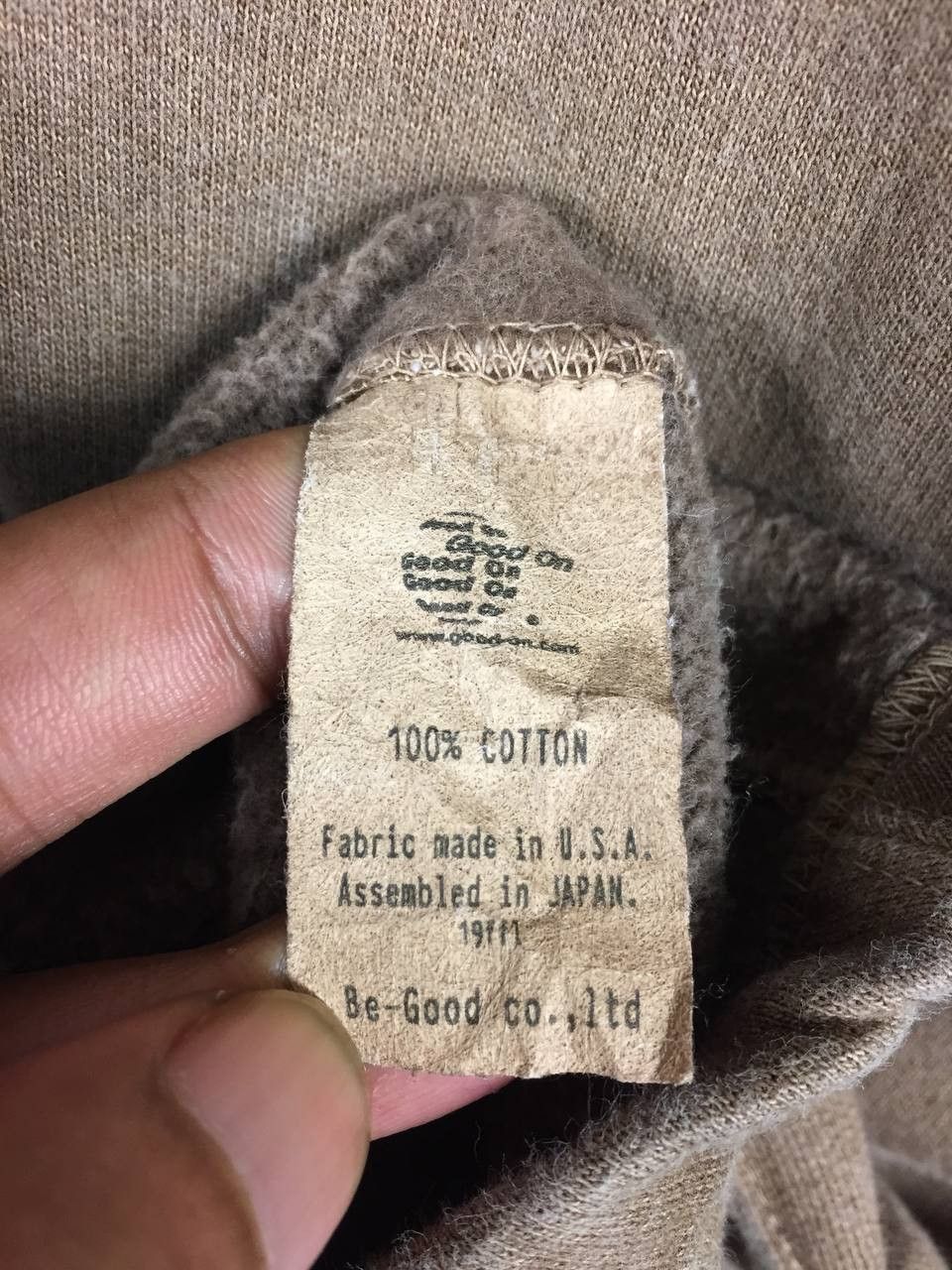 Japanese Brand Good On USA Cotton Pigment Dyed Crewneck Sweatshirt Size US L / EU 52-54 / 3 - 11 Thumbnail