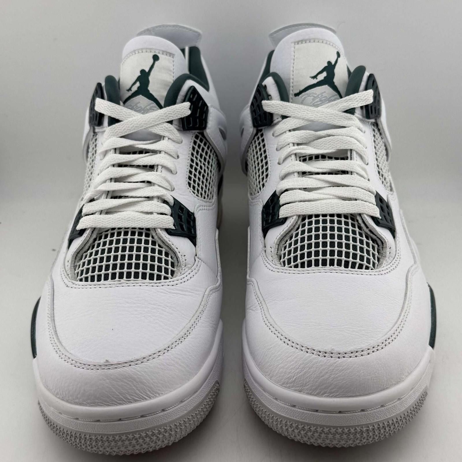 Jordan Brand Jordan 4 Retro Oxidized GreenUS 12 Used with Box FQ8138-103 Size US 12 / EU 45 - 3 Thumbnail