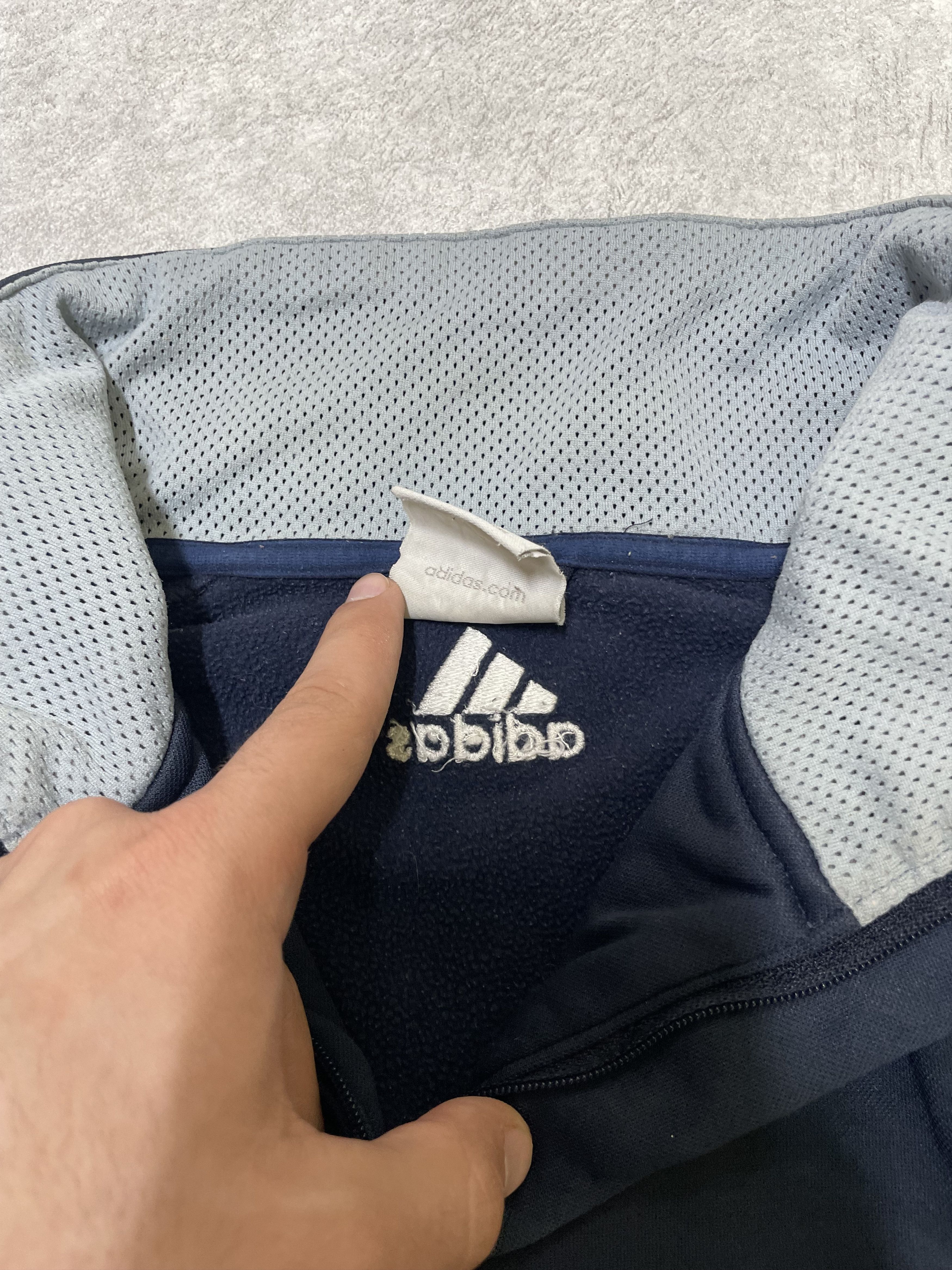 Adidas × Vintage Y2K Vintage 80s 90s Adidas Olympic Zip Rare Aitem Size US L / EU 52-54 / 3 - 7 Thumbnail