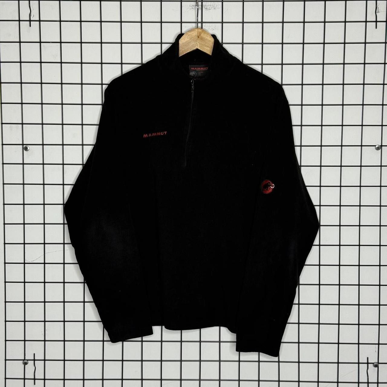 Mammut Mammut Half Zip Black Outdoor Gorpcore Fleece Size US M / EU 48-50 / 2 - 1 Thumbnail