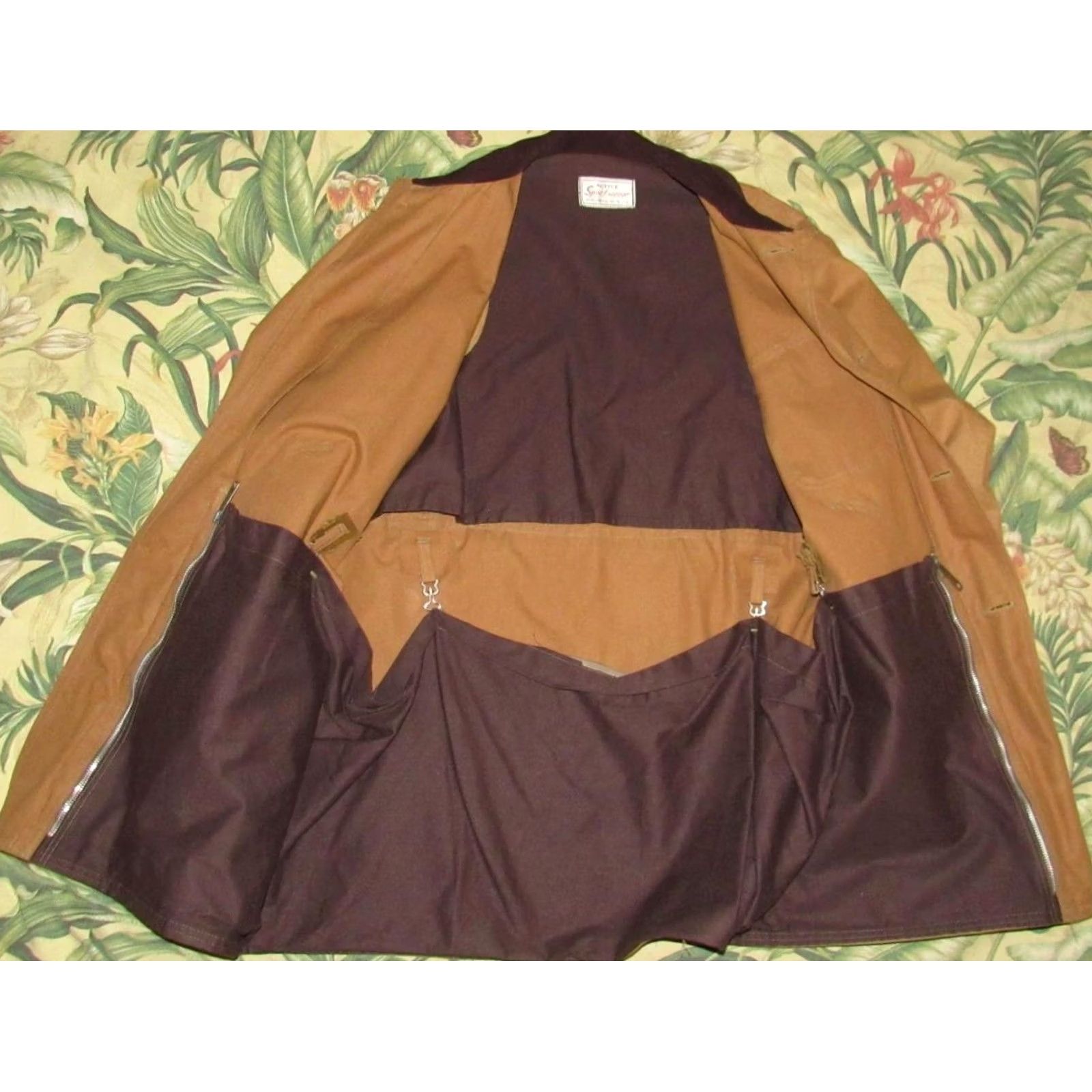 Sears Vtg SEARS & ROEBUCK Tobacco Brown Barn Coat Jacket XL Size US XL / EU 56 / 4 - 5 Thumbnail