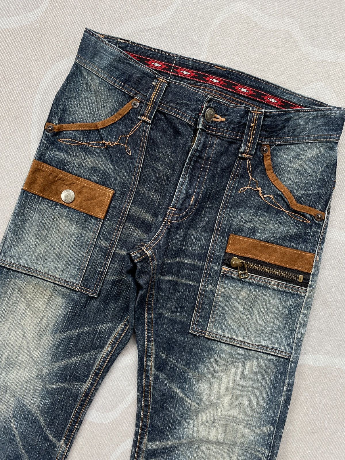 Edwin × Japanese Brand Edwin XV Jeans (P93) Size US 32 / EU 48 - 3 Thumbnail