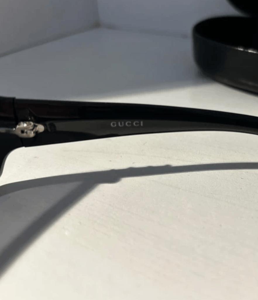 Gucci GUCCI Sunglasses GG2515 Shield Rimless 90s Wrap 1190 Vintage Size ONE SIZE - 3 Thumbnail