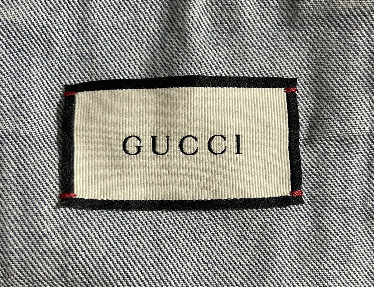 Gucci Gucci S/S20 Blue Denim Naval Theme Vest Size US S / EU 44-46 / 1 - 9 Thumbnail
