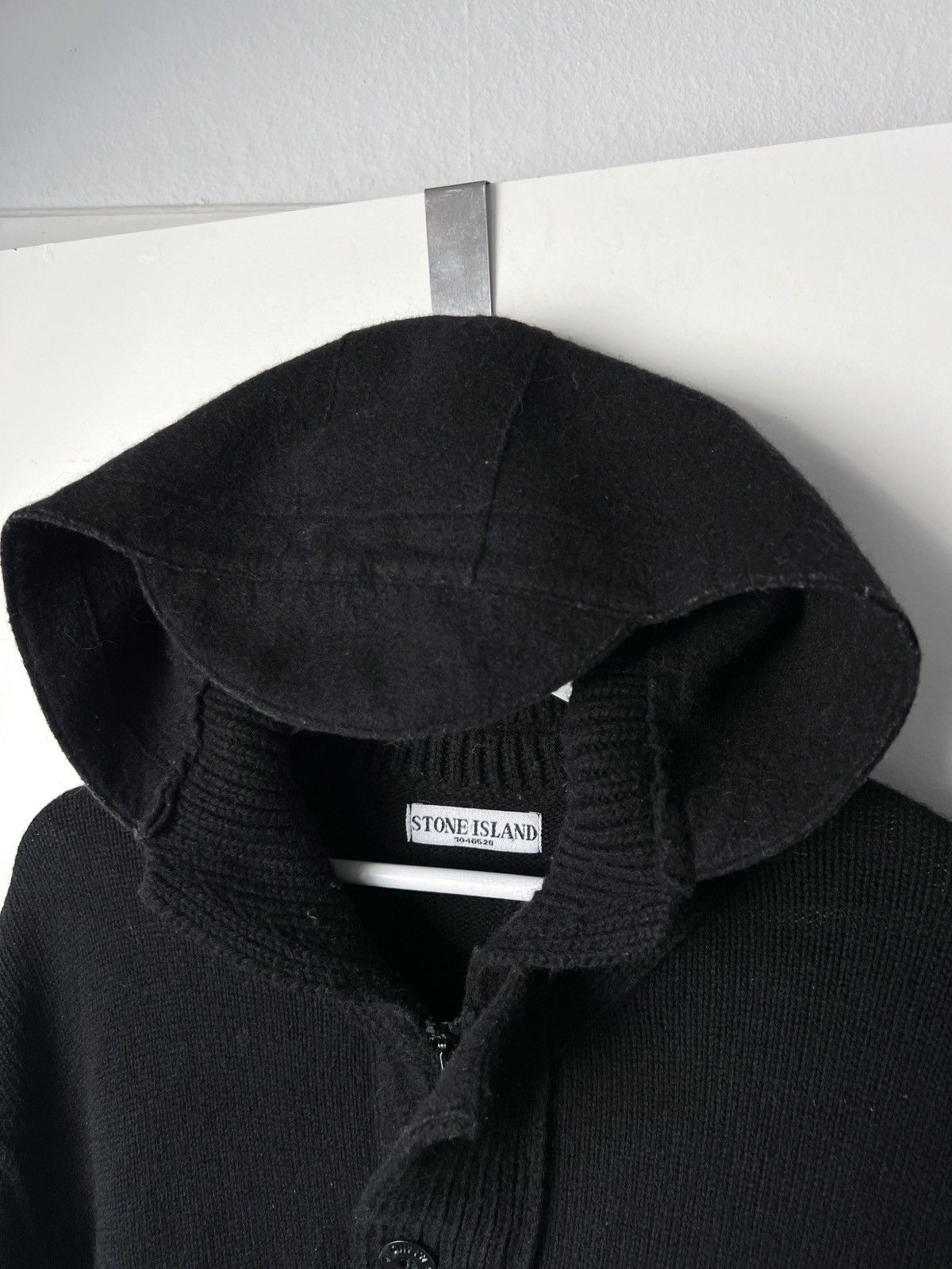 Stone Island × Vintage Stone Island Vintage Wool Zip Sweater Size US XXL / EU 58 / 5 - 3 Thumbnail