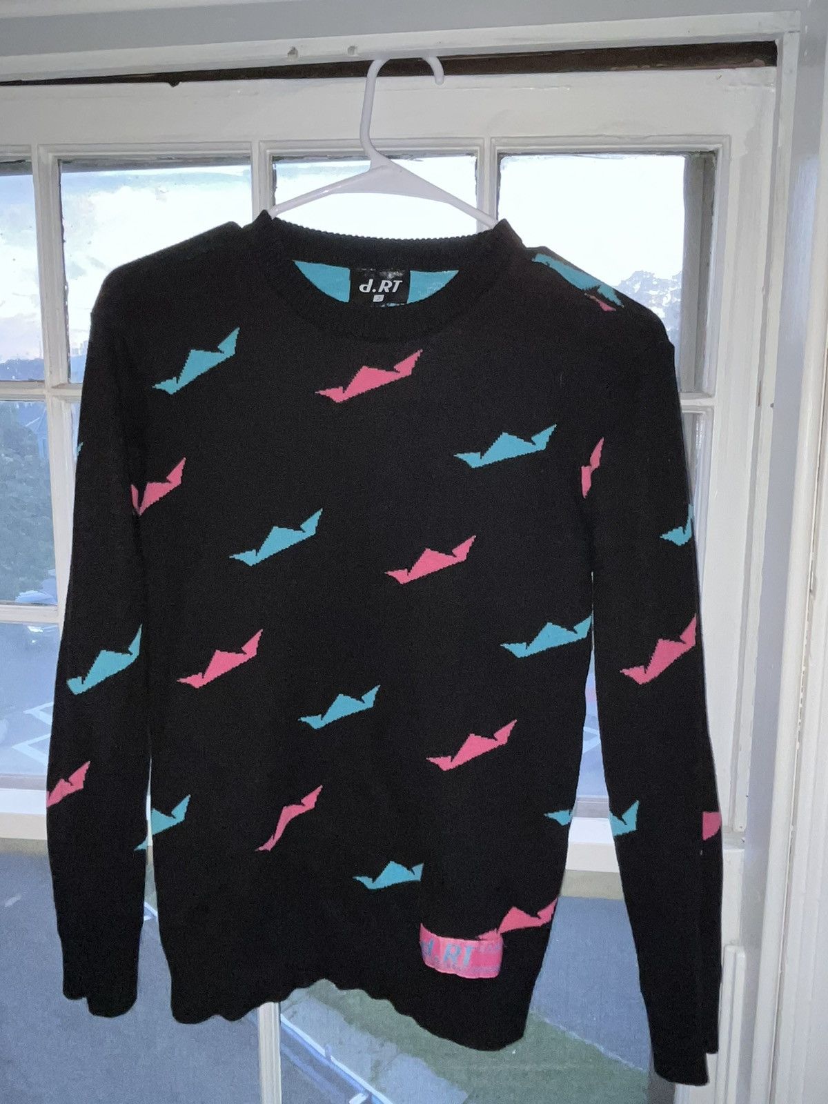 Other D.RT Mens Royal Sweater pink/blue Size US XS / EU 42 / 0 - 2 Thumbnail