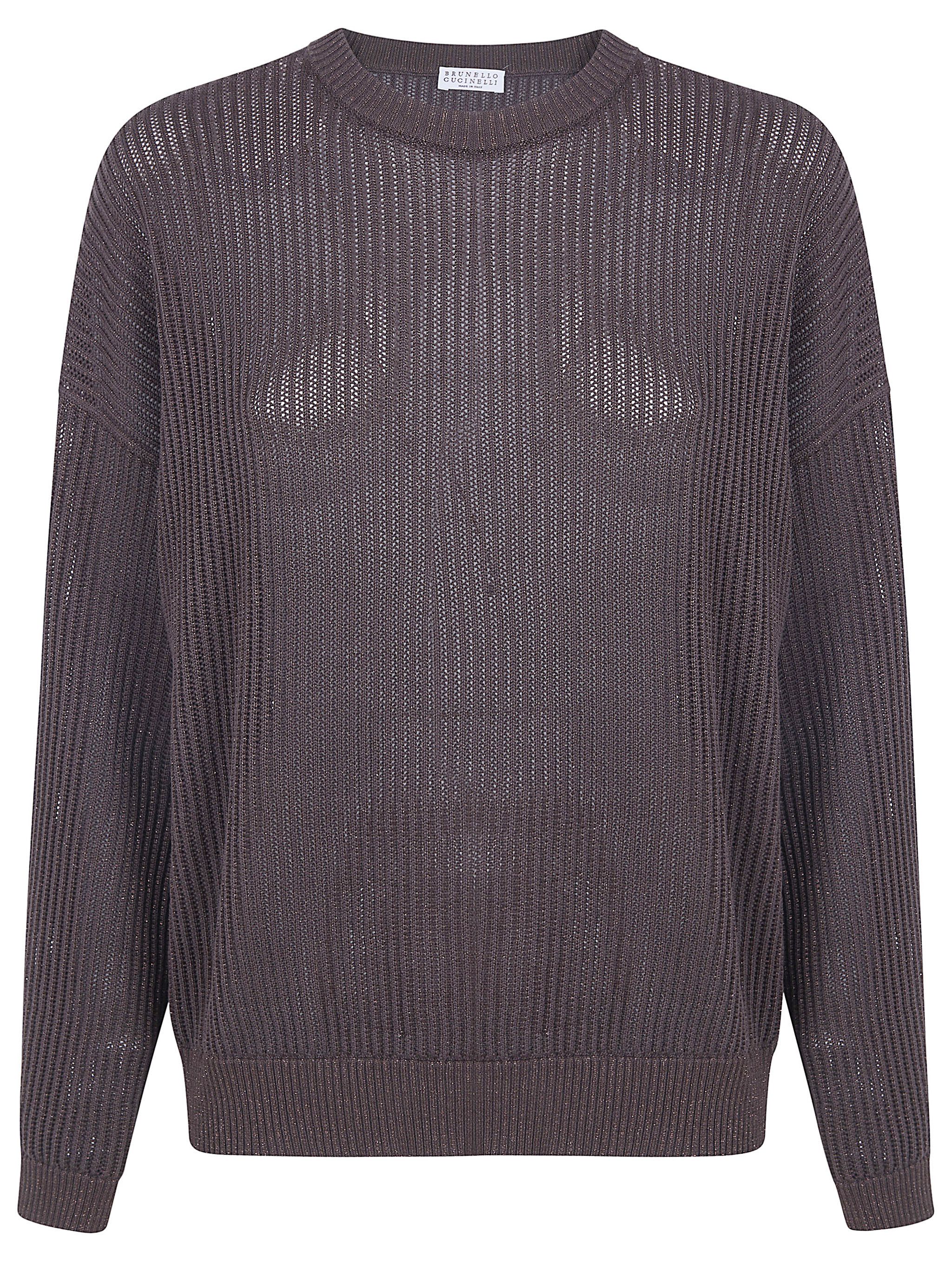 Brunello Cucinelli ROUND NECK SWEATER Size XL / US 12-14 / IT 48-50 - 1 Thumbnail