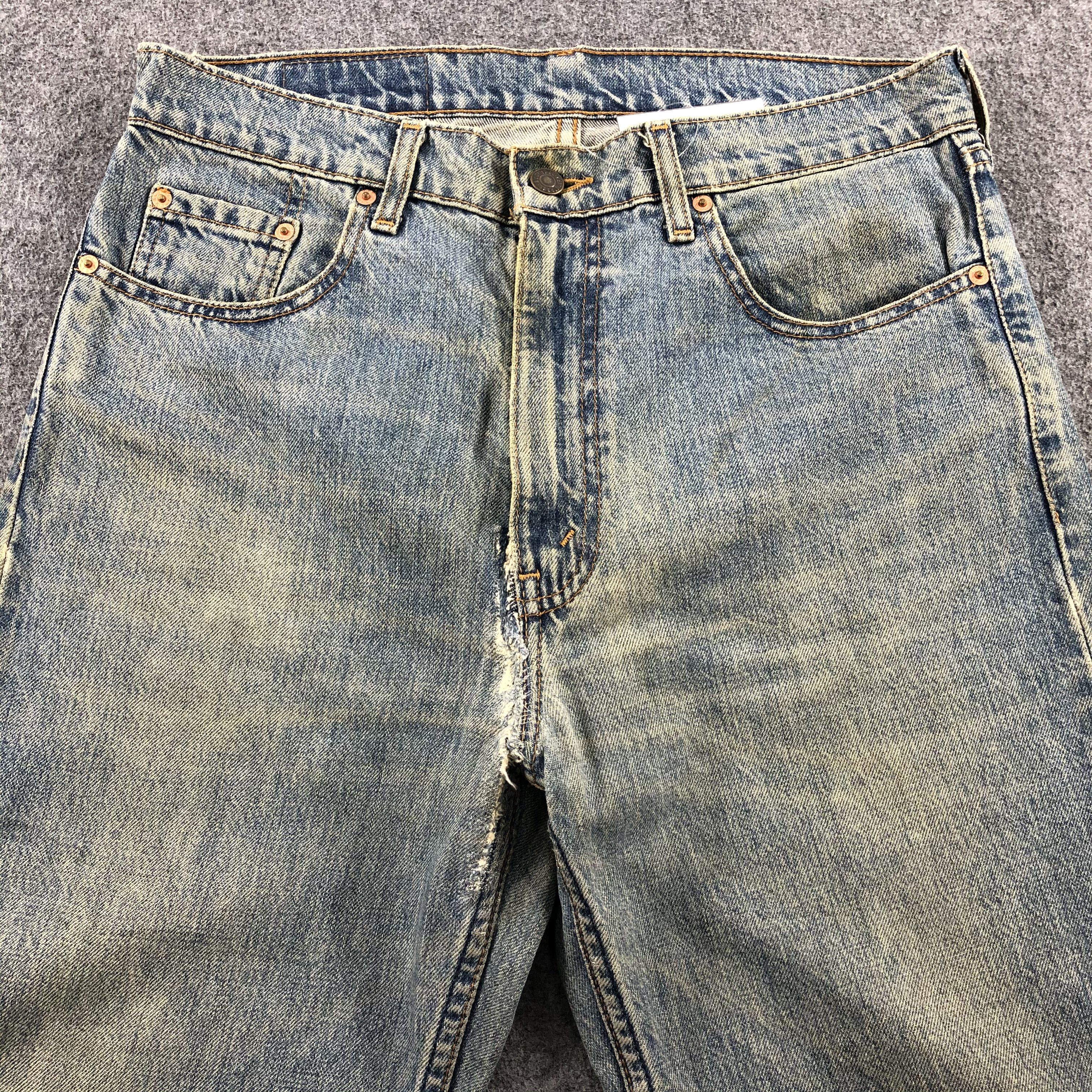 Levi's 90s Vintage Light Wash Levis 519 Jeans-JM1916 Size US 33 - 3 Thumbnail