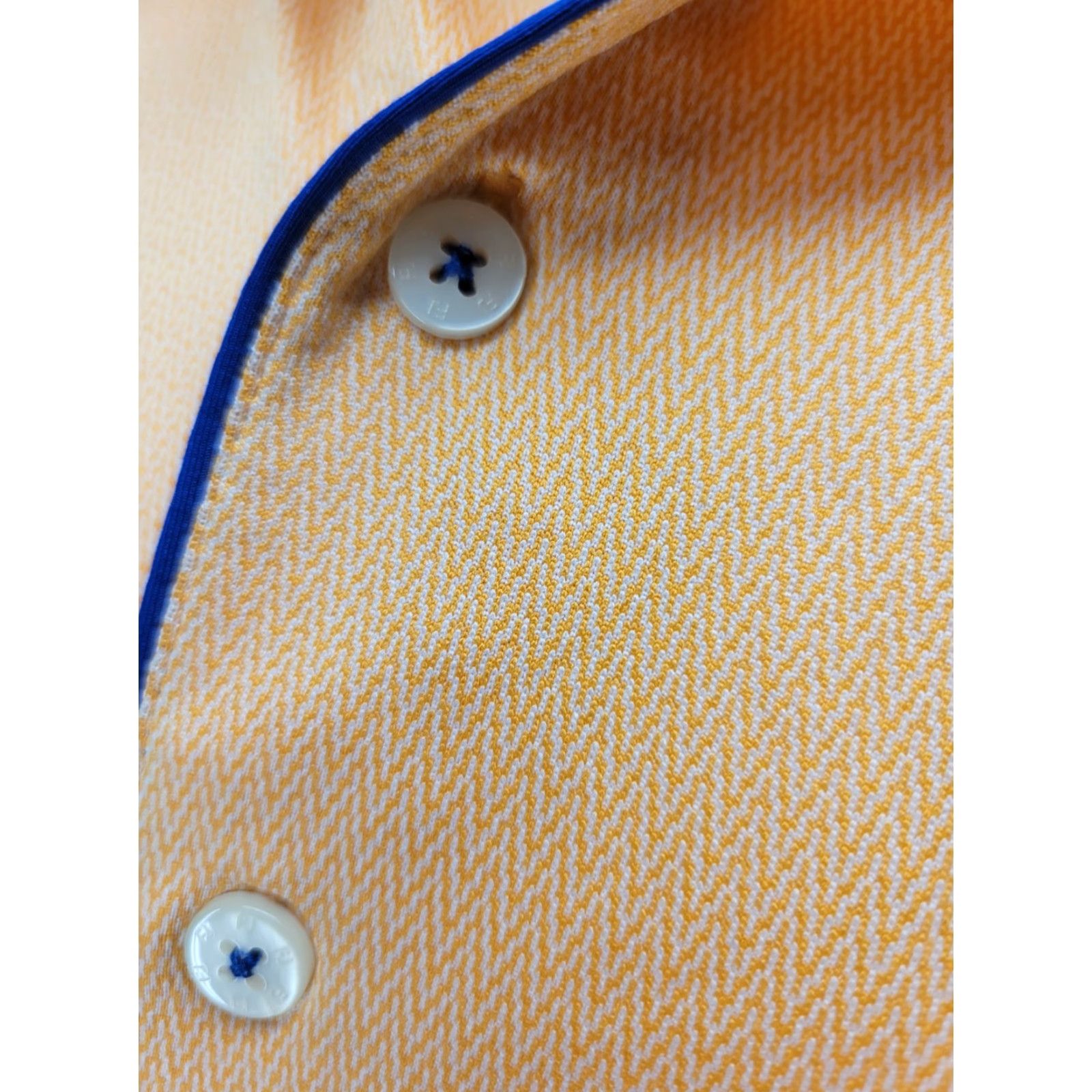 Footjoy FootJoy Polo Shirt Mens 2XL Peach Check Golf Size US XXL / EU 58 / 5 - 4 Thumbnail