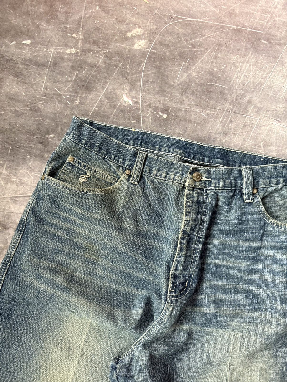 Rocawear Vintage Y2K Roca-Wear Denim Jeans (38X34) Size US 38 / EU 54 - 5 Thumbnail