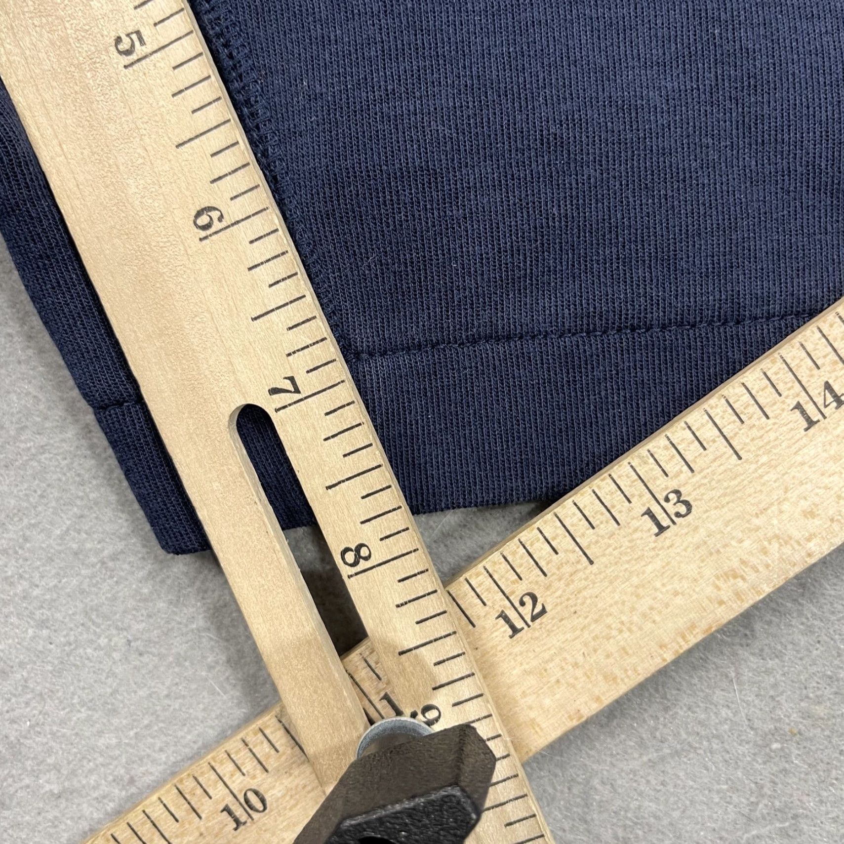 Nike Nike Tech Shorts Mens Small Navy Blue Fleece Gym NSW 8 Inch Inseam Clothes Sports Pocket Drawstring Elastic Waist Pockets Logo Quick Size US 29 - 8 Thumbnail