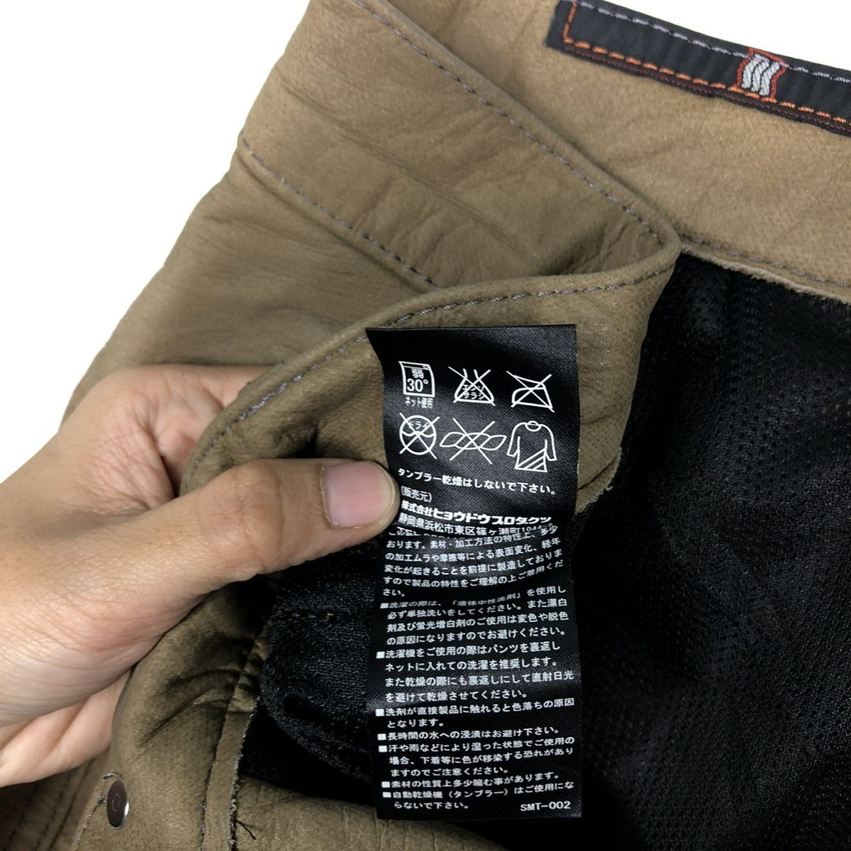 Genuine Leather 🔥90’s Vintage Biker Leather Pants Japan Made Size US 36 / EU 52 - 16 Thumbnail