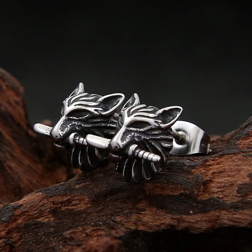 Japanese Brand × Vintage Vintage Creative Animal Earrings Size ONE SIZE - 2 Thumbnail