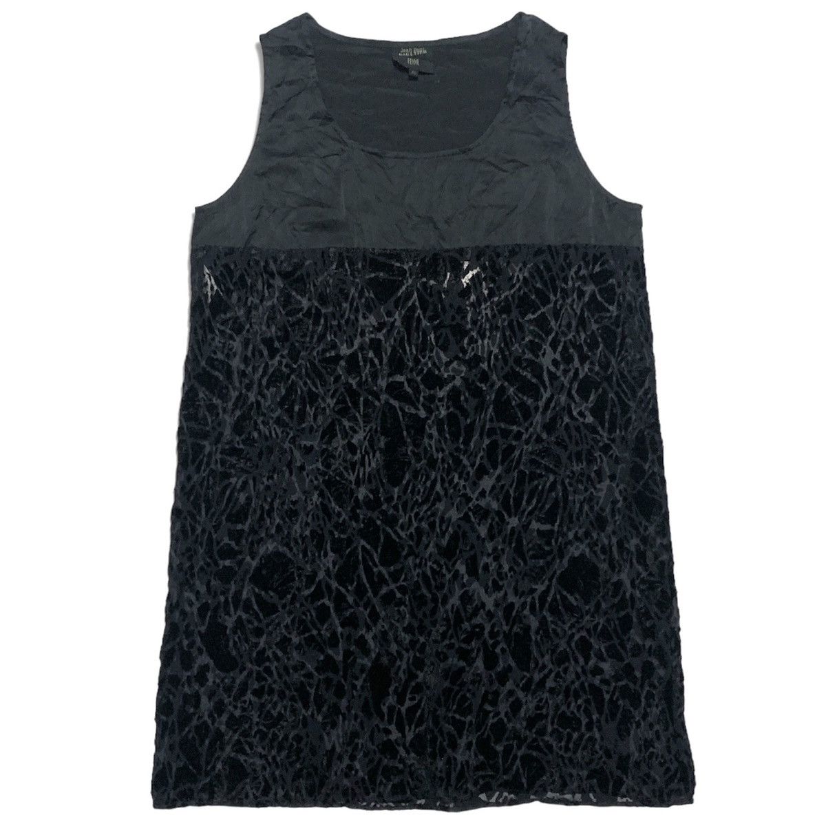 Jean Paul Gaultier Jean Paul Gaultier Femme Velvet Lace Dress Size L / US 10 / IT 46 - 3 Thumbnail