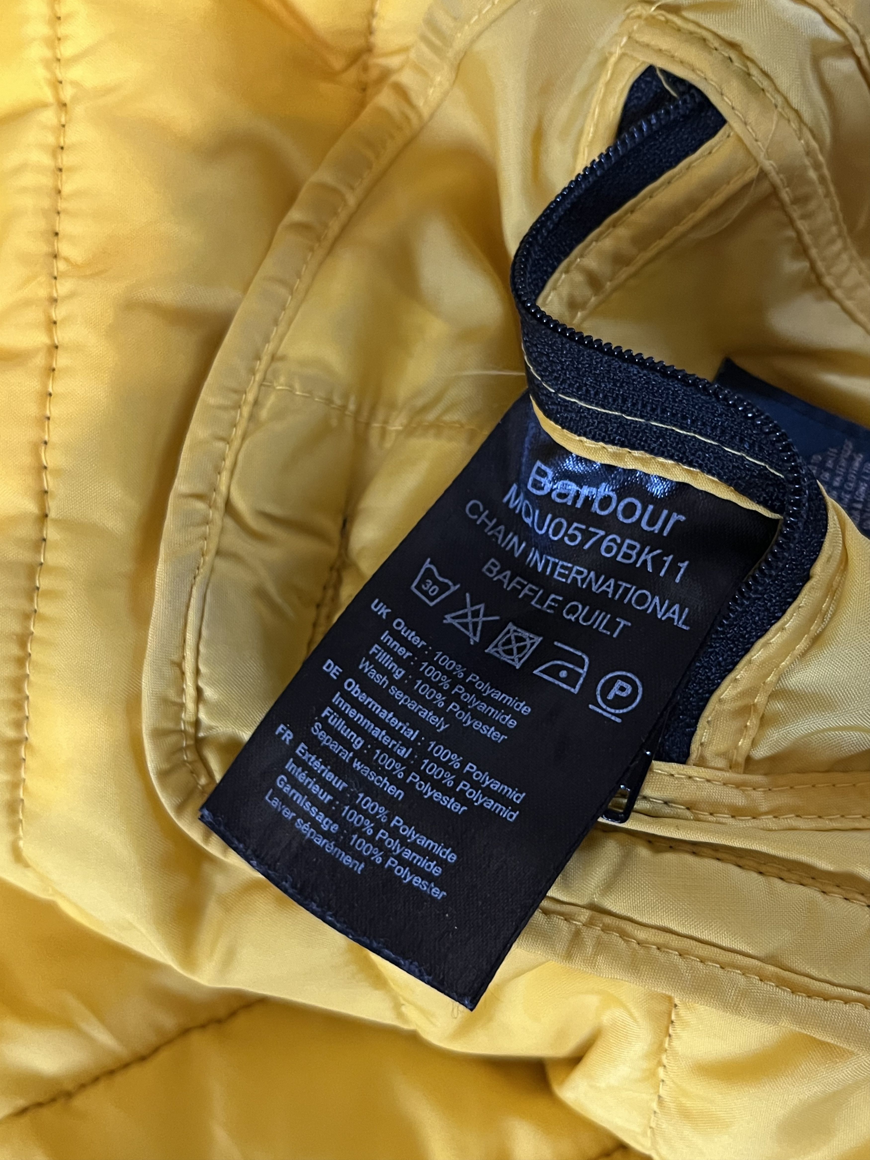Barbour × Vintage Barbour International Quilted Coat Jacket Size US M / EU 48-50 / 2 - 10 Thumbnail