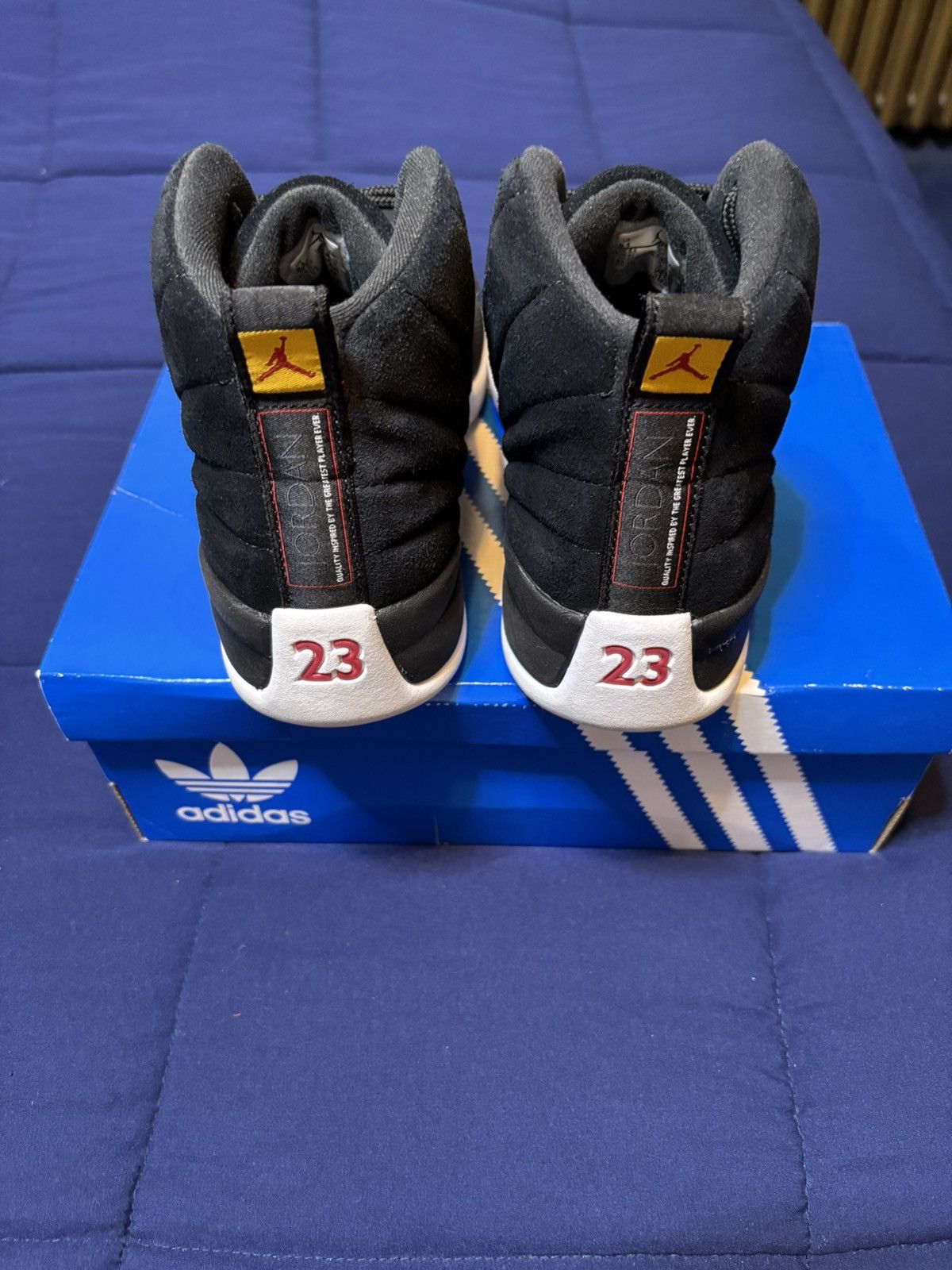 Jordan Brand Jordan 12 Retro Reverse Taxi 2019 Size 9.5 Size US 9.5 / EU 42-43 - 5 Thumbnail