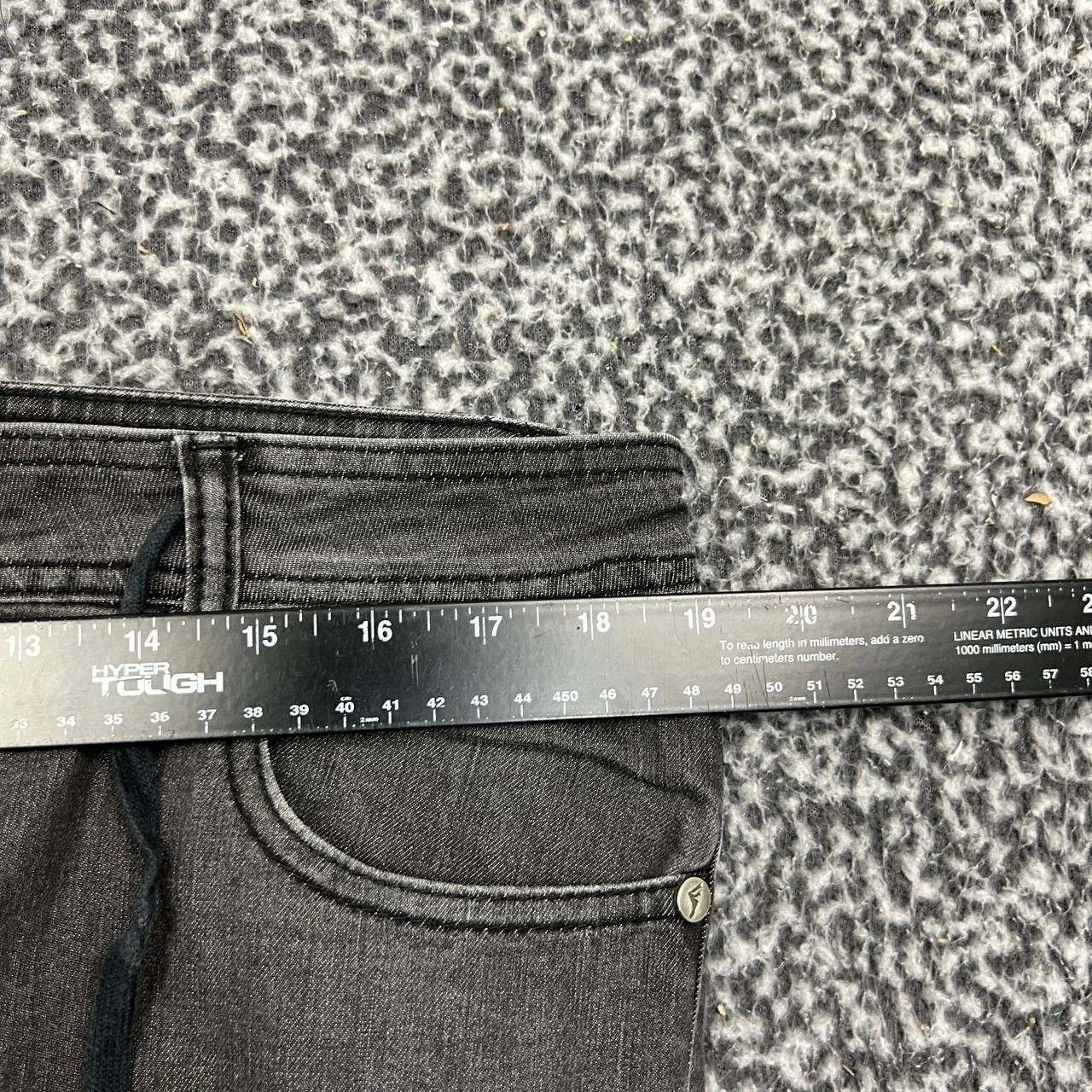 Other Footprint Manufacture Jeans Men 36x33 Black Denim Pants Size US 36 / EU 52 - 4 Thumbnail