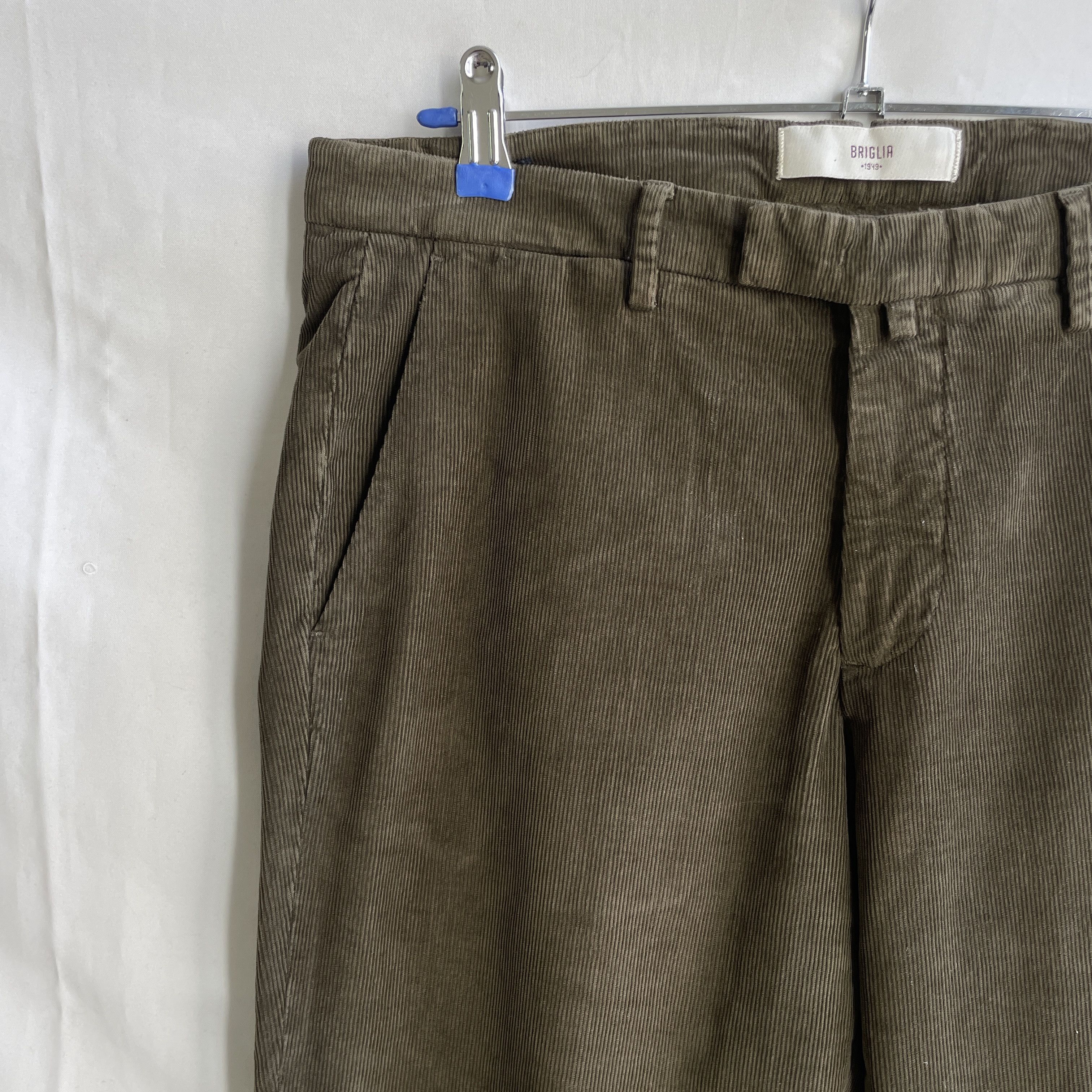 Other Briglia 1949 Slim Fit Corduroy Trousers Size EUR 50 Size US 34 / EU 50 - 5 Thumbnail