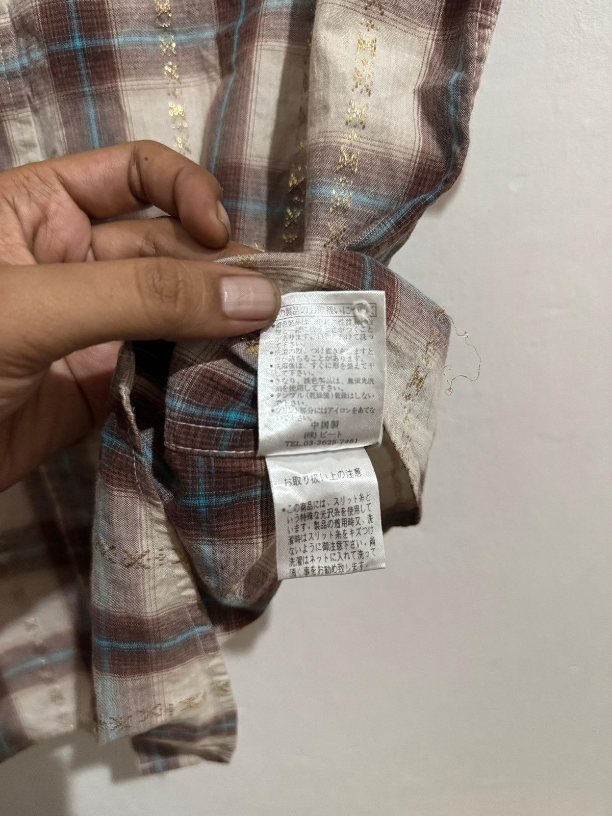 Hysteric Glamour × If Six Was Nine × Japanese Brand Y2k Gotcha ifsixwasnine button shirt Size US L / EU 52-54 / 3 - 6 Thumbnail