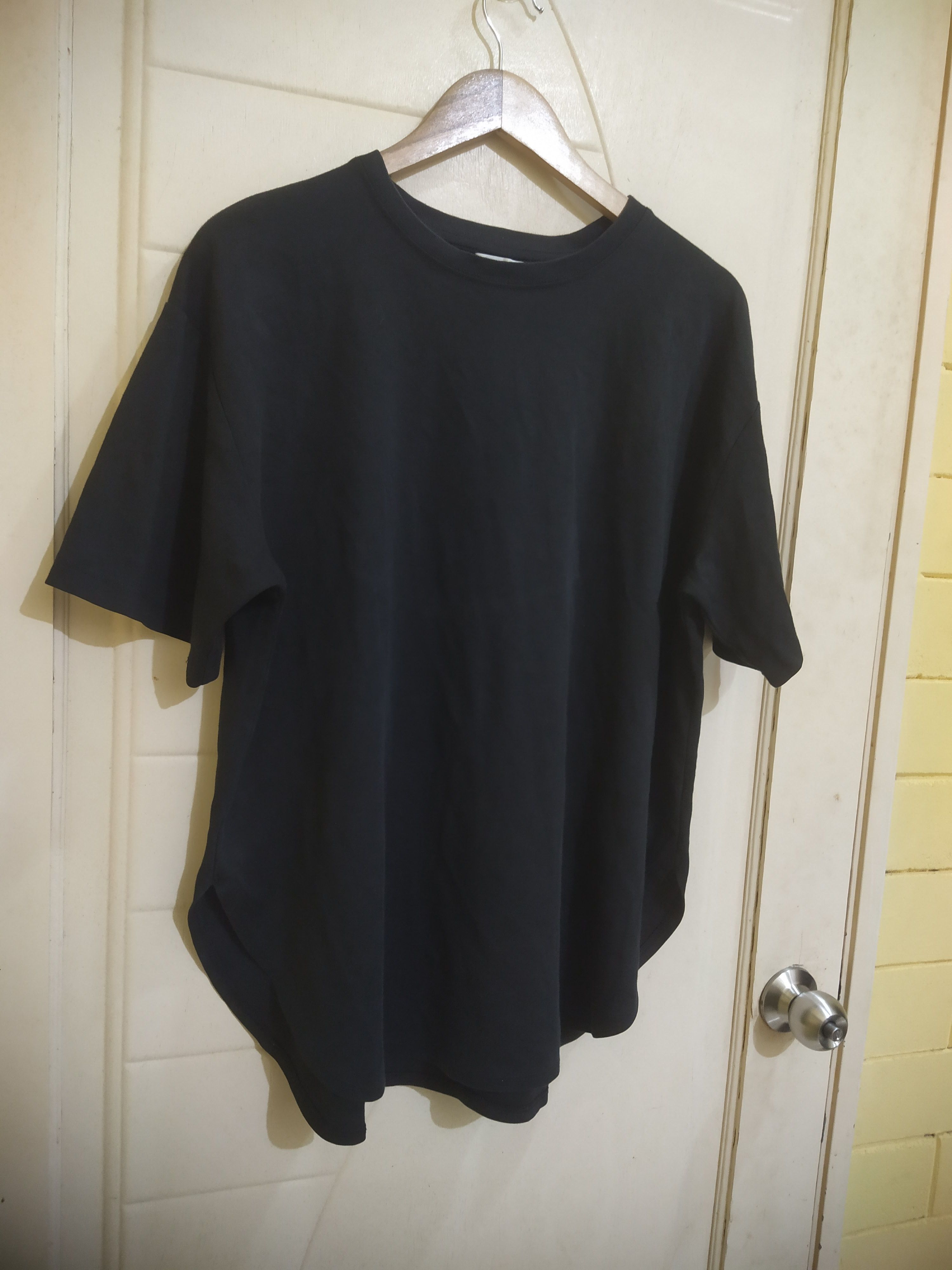 Japanese Brand American Holic Curved Hem Oversized Tee Shirt Size US L / EU 52-54 / 3 - 2 Thumbnail