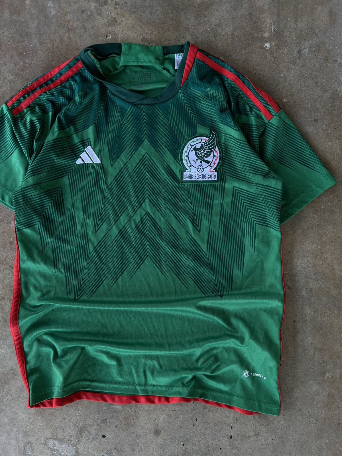 Adidas Vintage Adidas Mexico 🇲🇽 National Team Soccer Jersey Kit Size US L / EU 52-54 / 3 - 2 Thumbnail