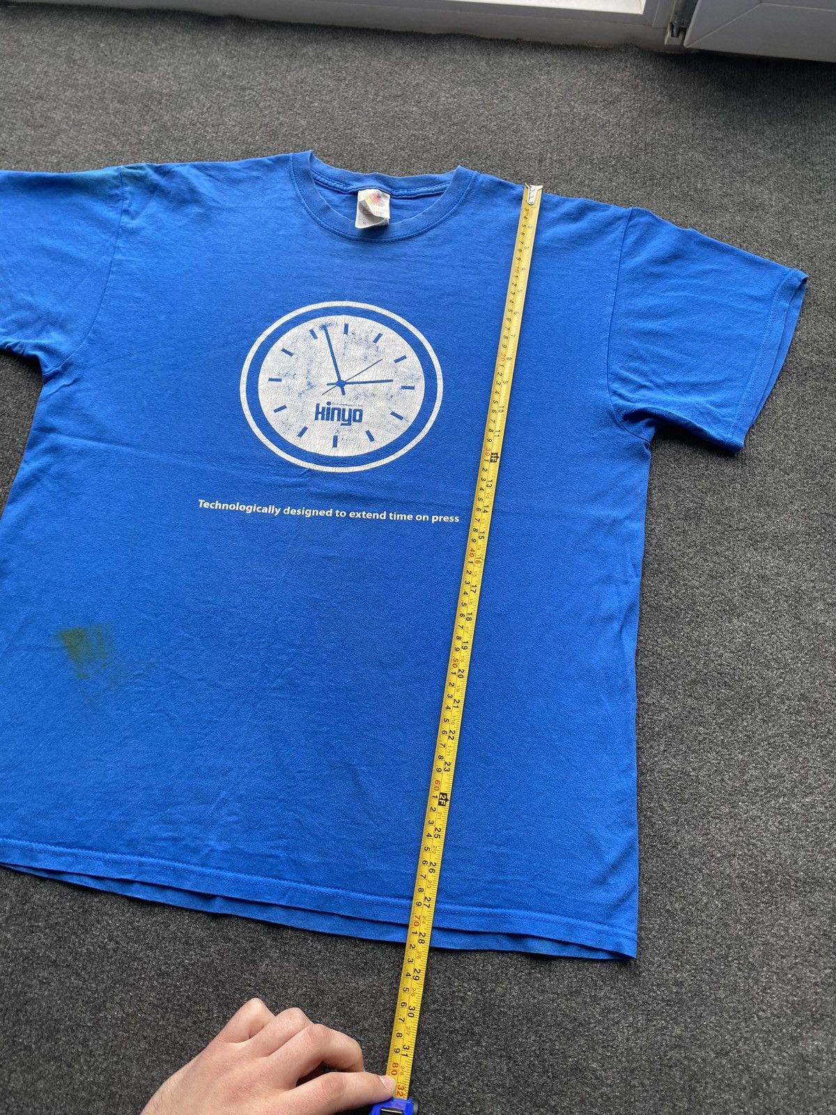 Other 🔥90s Kinyo Japanese Company Blue Faded tee rare Size US XL / EU 56 / 4 - 5 Thumbnail