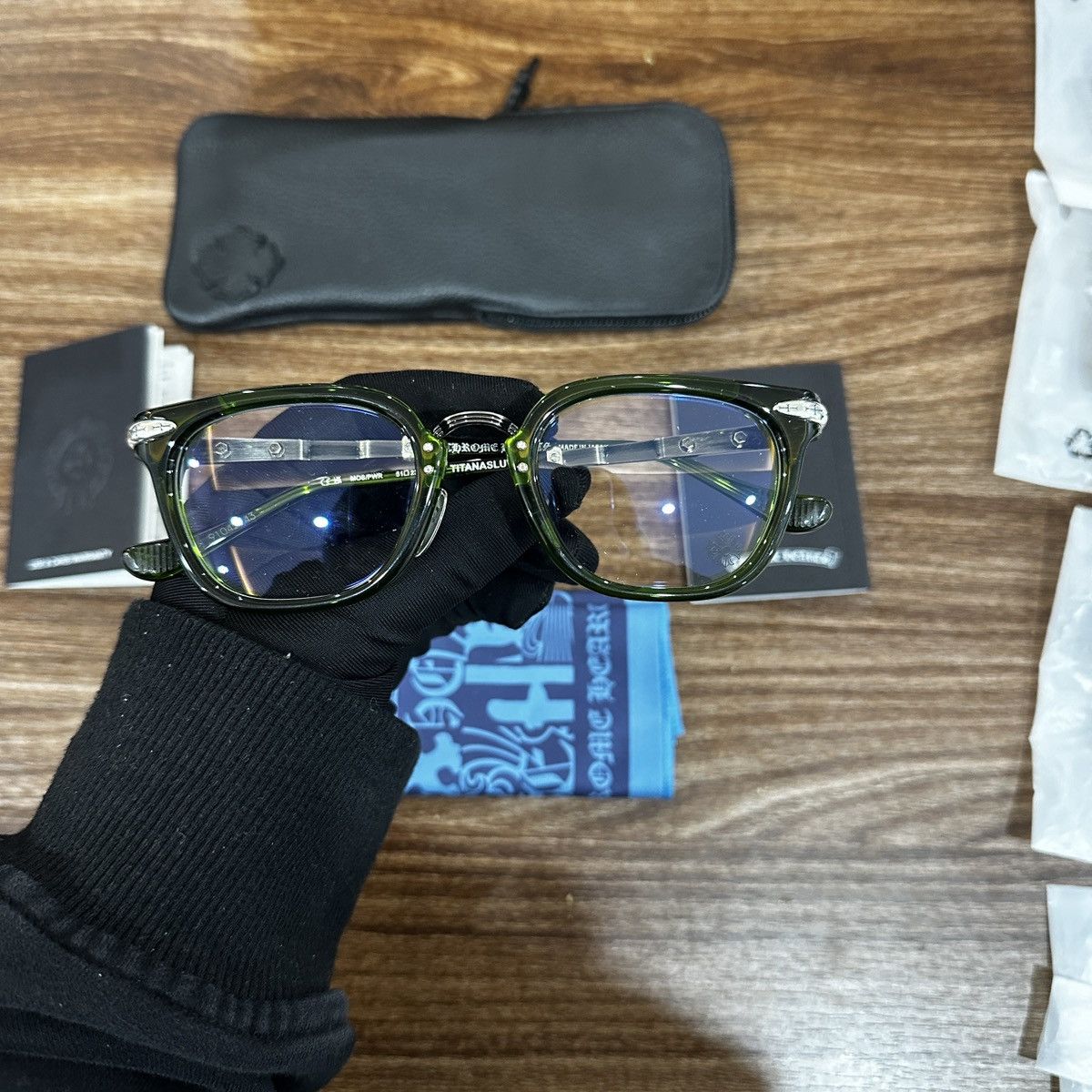 Chrome Hearts CHROME HEARTS TITANASLUVR EYEGLASSES Size ONE SIZE - 3 Thumbnail