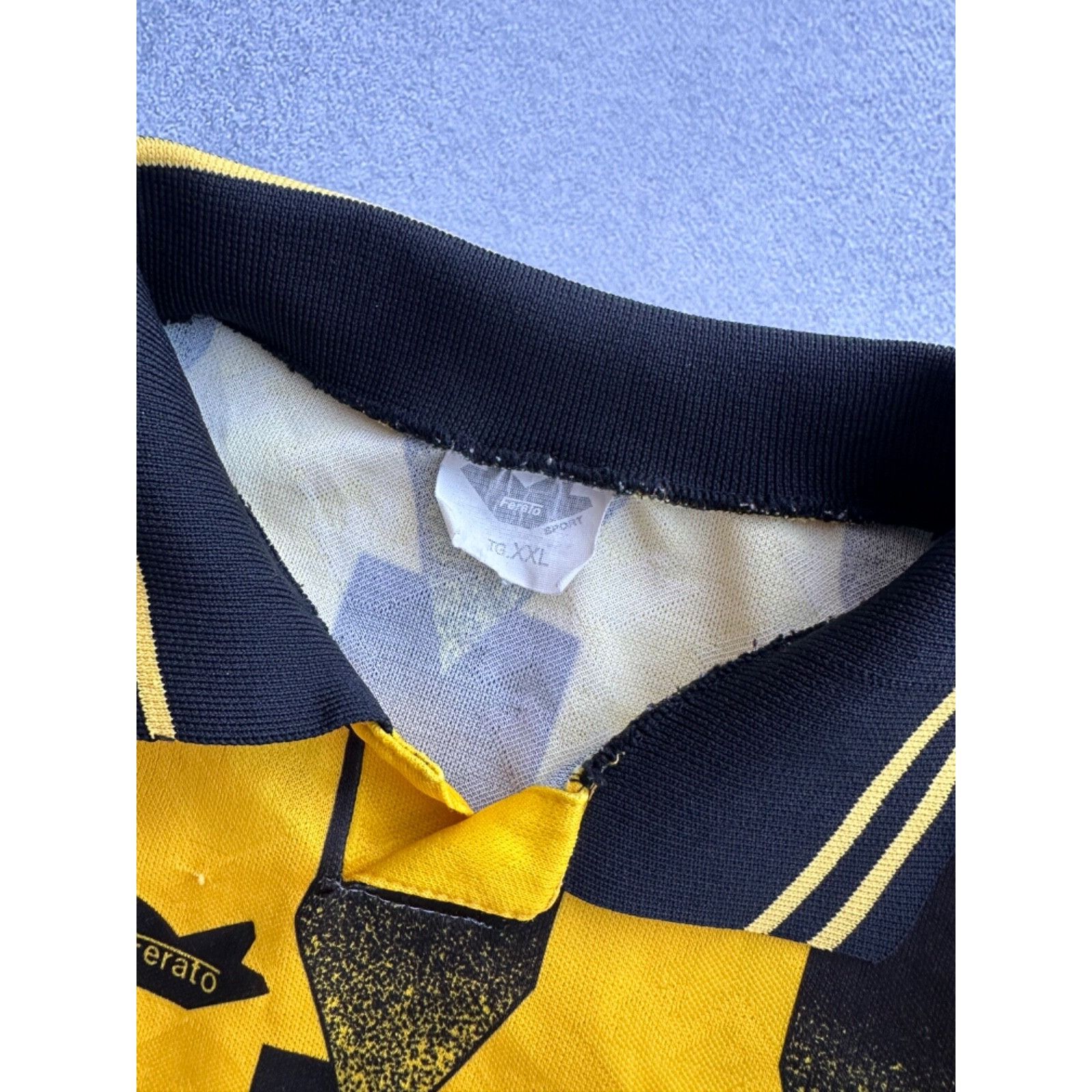Vintage VTG Ferato 80s Long Sleeve Football Jersey CzechRepublic Size US XXL / EU 58 / 5 - 5 Thumbnail