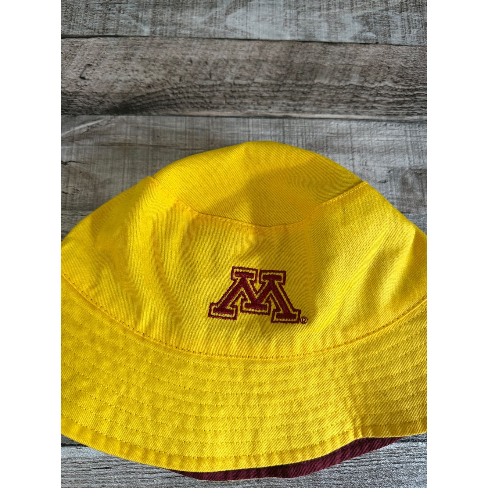 NCAA Minnesota Gophers Hockey Reversible Bucket Hat Size ONE SIZE - 5 Thumbnail