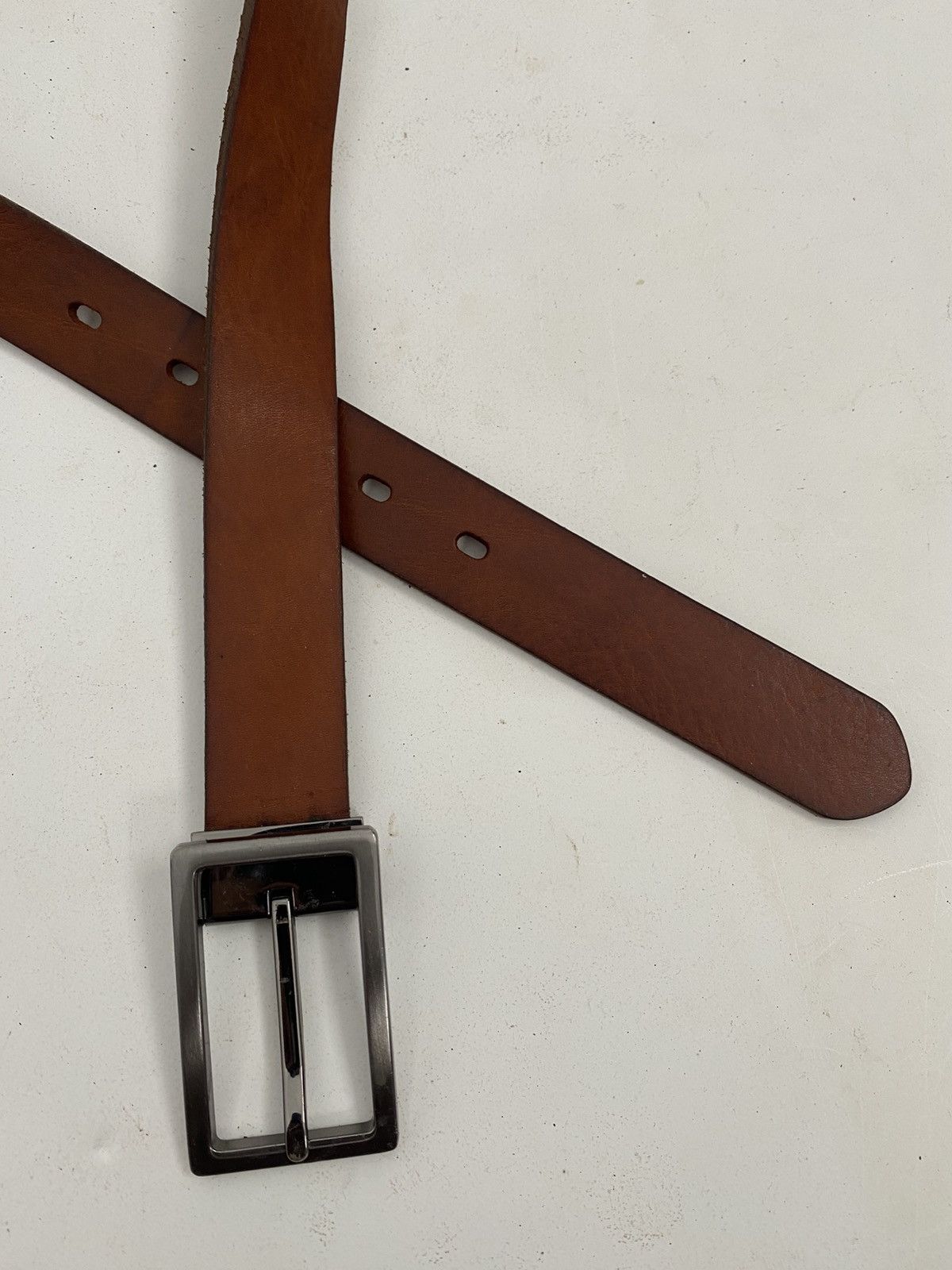 Y's Y's yohji yamamoto leather belt (Brown) Size ONE SIZE - 3 Thumbnail