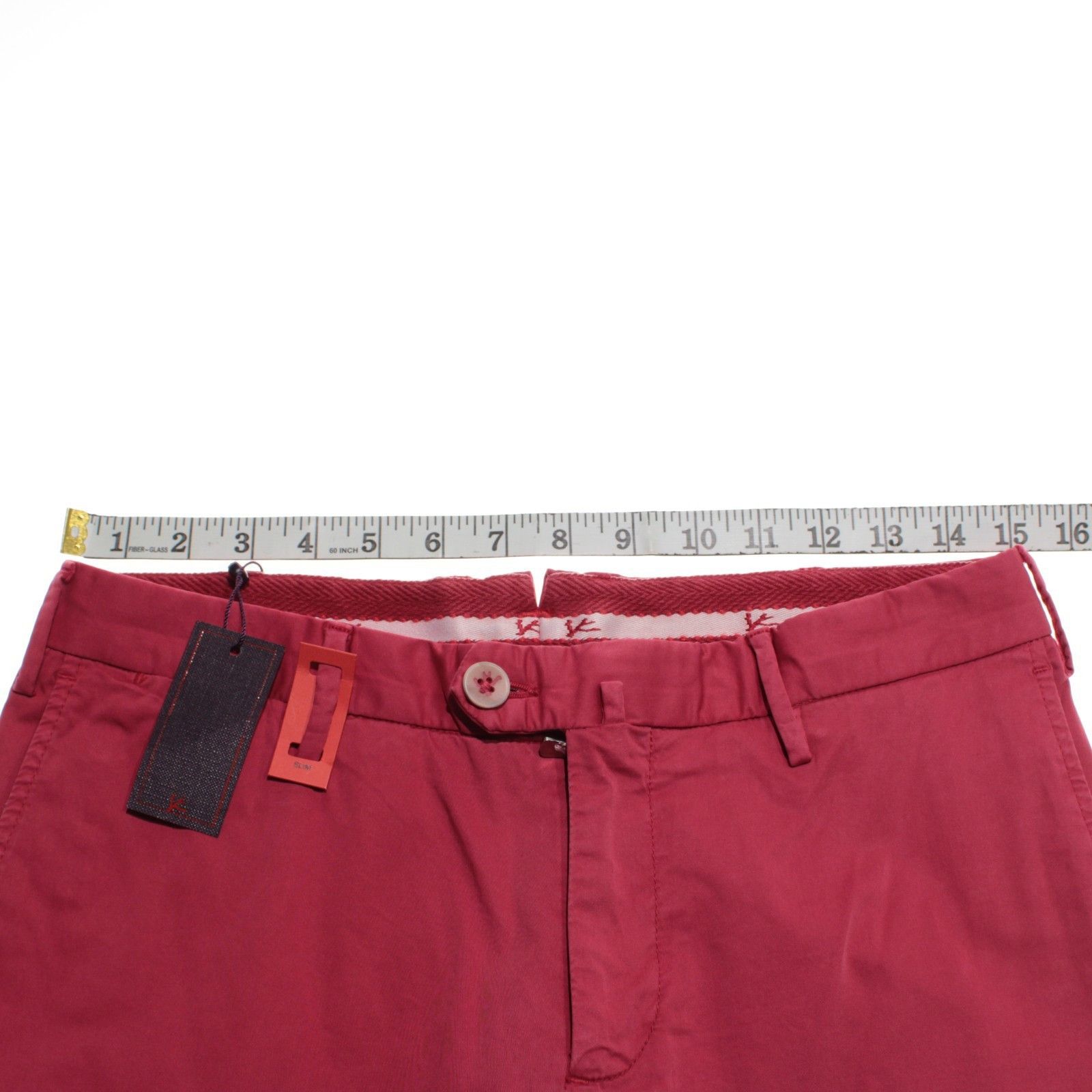 Isaia isaia New with tags Chino Size 30 US In Red Size US 30 / EU 46 - 7 Thumbnail