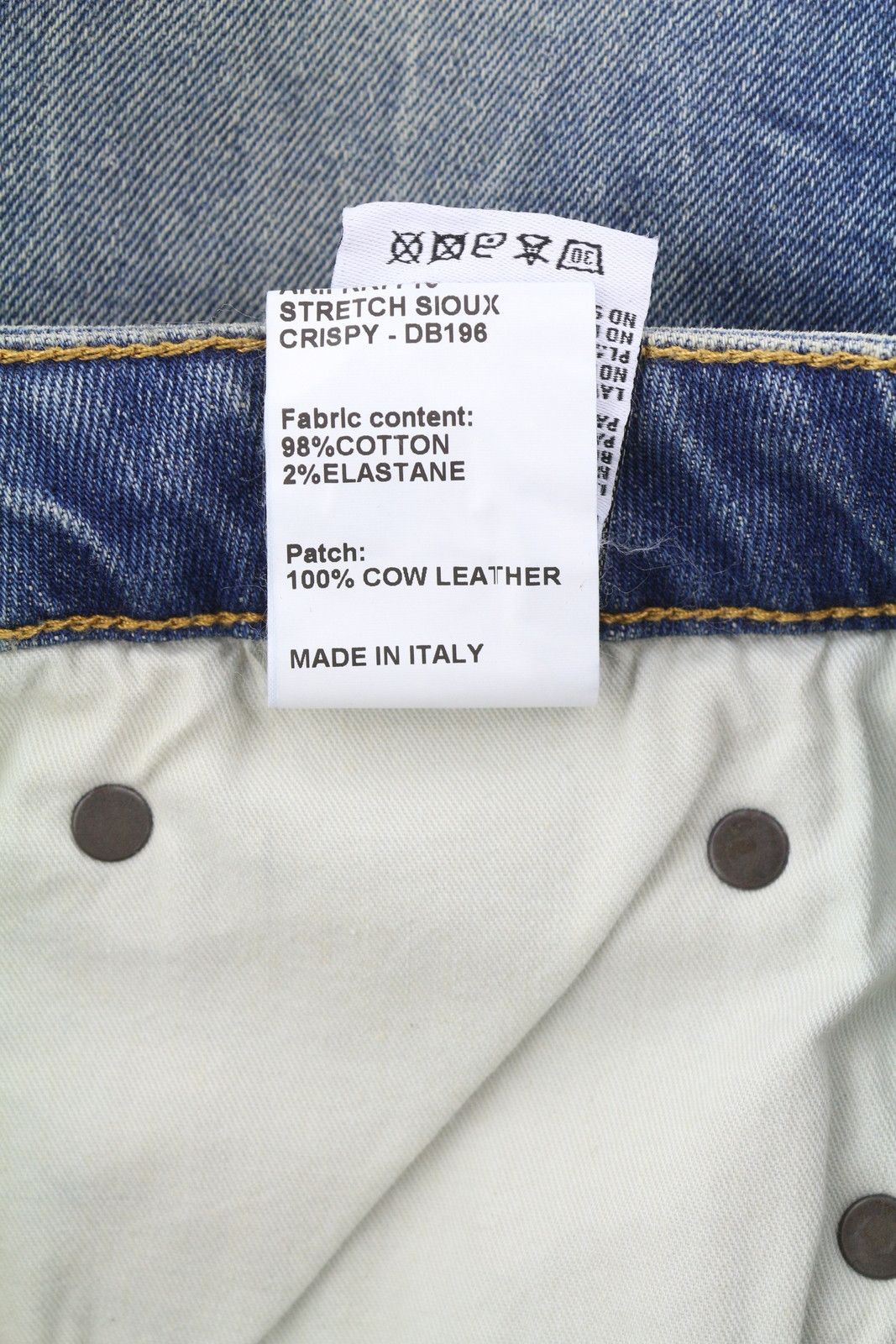 R13 KICK 29 Kelly Stretch Cropped Flared Faded Blue 85428 Size 29" - 10 Thumbnail