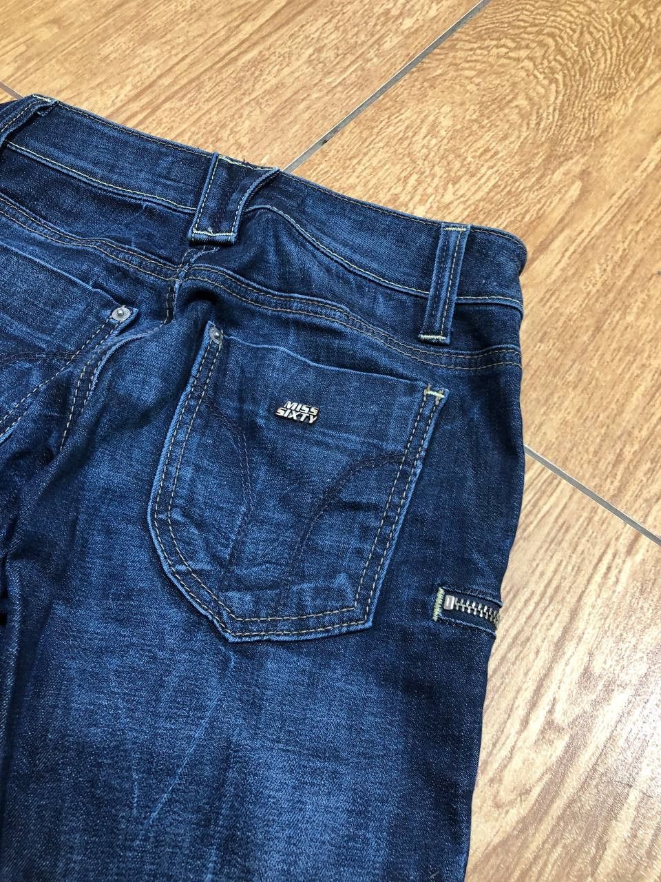 Miss Sixty MISS SIXTY Vintage Wash Jeans Regular Fit streetwear Size 23" - 11 Thumbnail