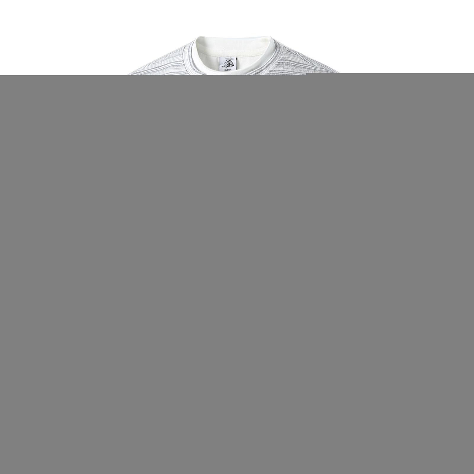Other Stripe Fake Two-Piece V-Neck Sweatshirt | Retro Size US M / EU 48-50 / 2 - 8 Thumbnail
