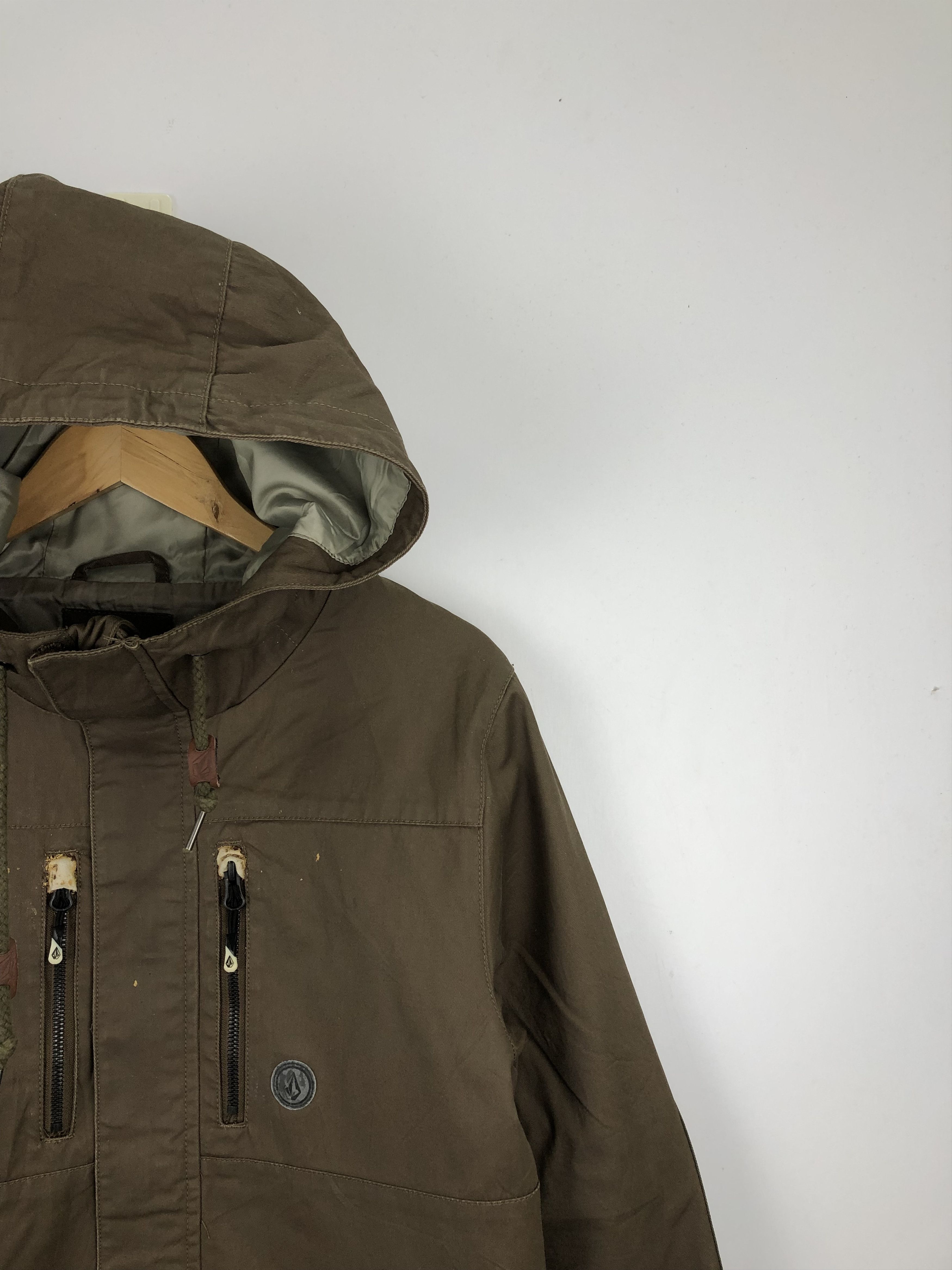 Vintage Vintage Volcom Hoodie Jacket J0686 Size US XS / EU 42 / 0 - 6 Thumbnail