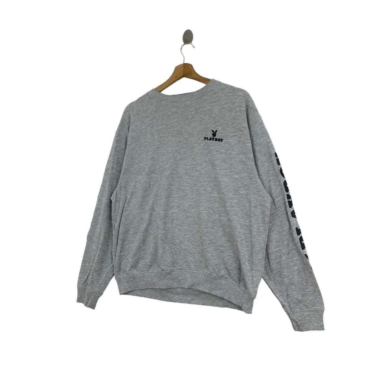 Playboy Vtg PLAYBOY MAGAZINE COLLECTION Bunny Sweatshirt Pullover Size L / US 10 / IT 46 - 4 Thumbnail