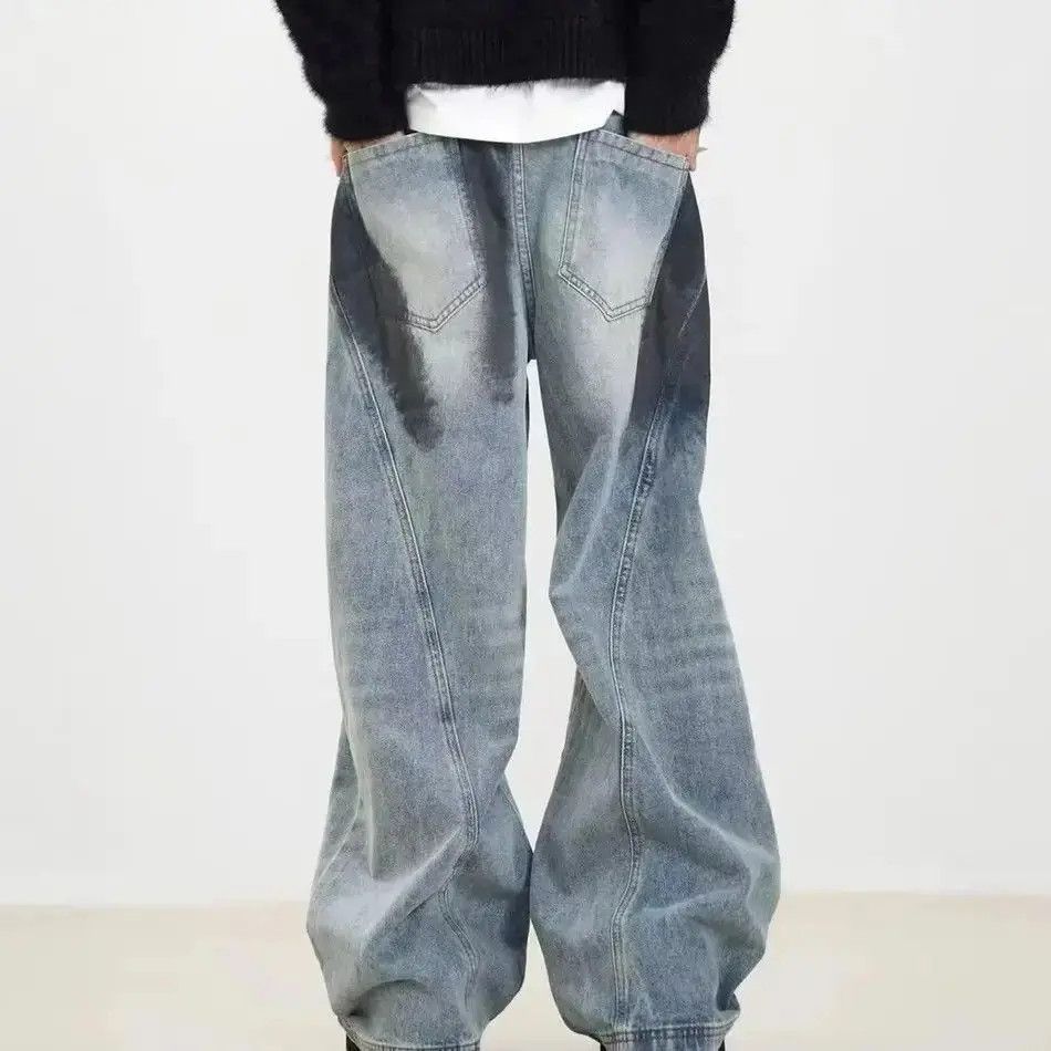 Japanese Brand American Graffiti Jeans High Street Vintage Ripped Size US 32 / EU 48 - 2 Thumbnail