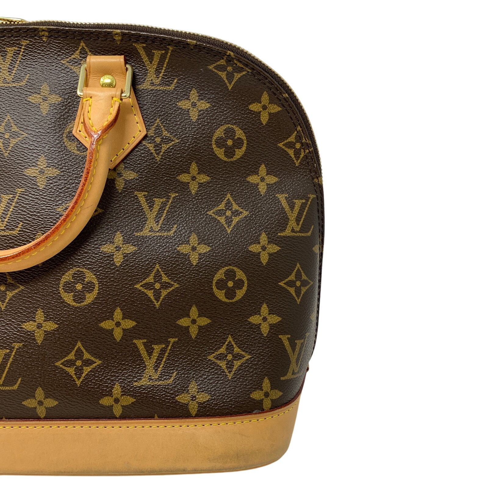 Louis Vuitton VTG Louis Vuitton Alma Handbag Monogram Canvas Made In USA Size ONE SIZE - 2 Thumbnail