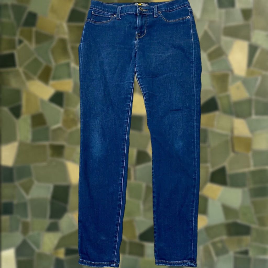 Lucky Brand VINTAGE Lucky Brand Brooke Legging Jean Womens Size 8 Blue Mid Rise Stretch Jegging Denim Cotton Polyester Spandex Size 30" / US 8 / IT 44 - 1 Thumbnail