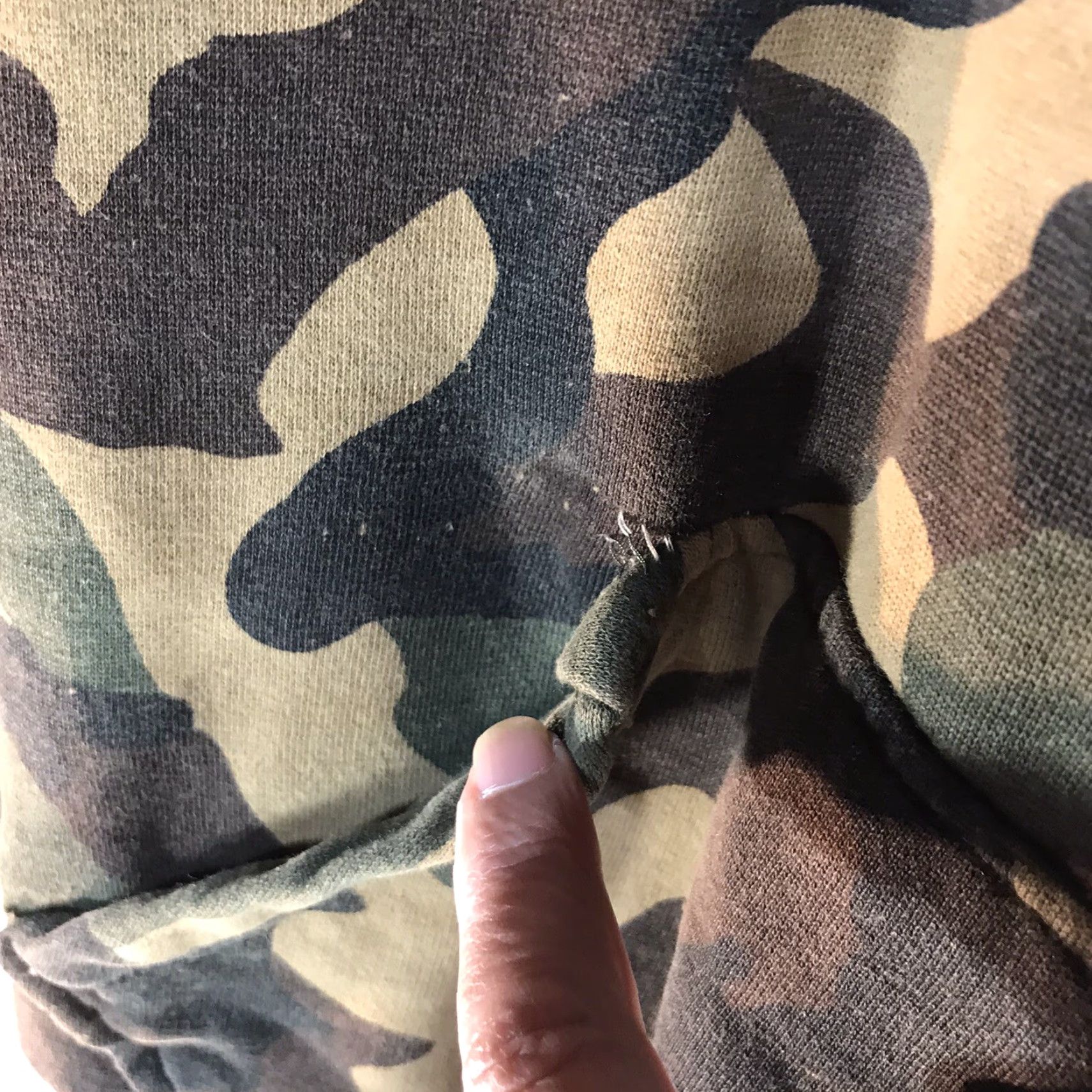 Vintage Michelle Louise Camo Sherpa Lined Full Zip Hooded Jacket Mens Size L Size US L / EU 52-54 / 3 - 4 Thumbnail