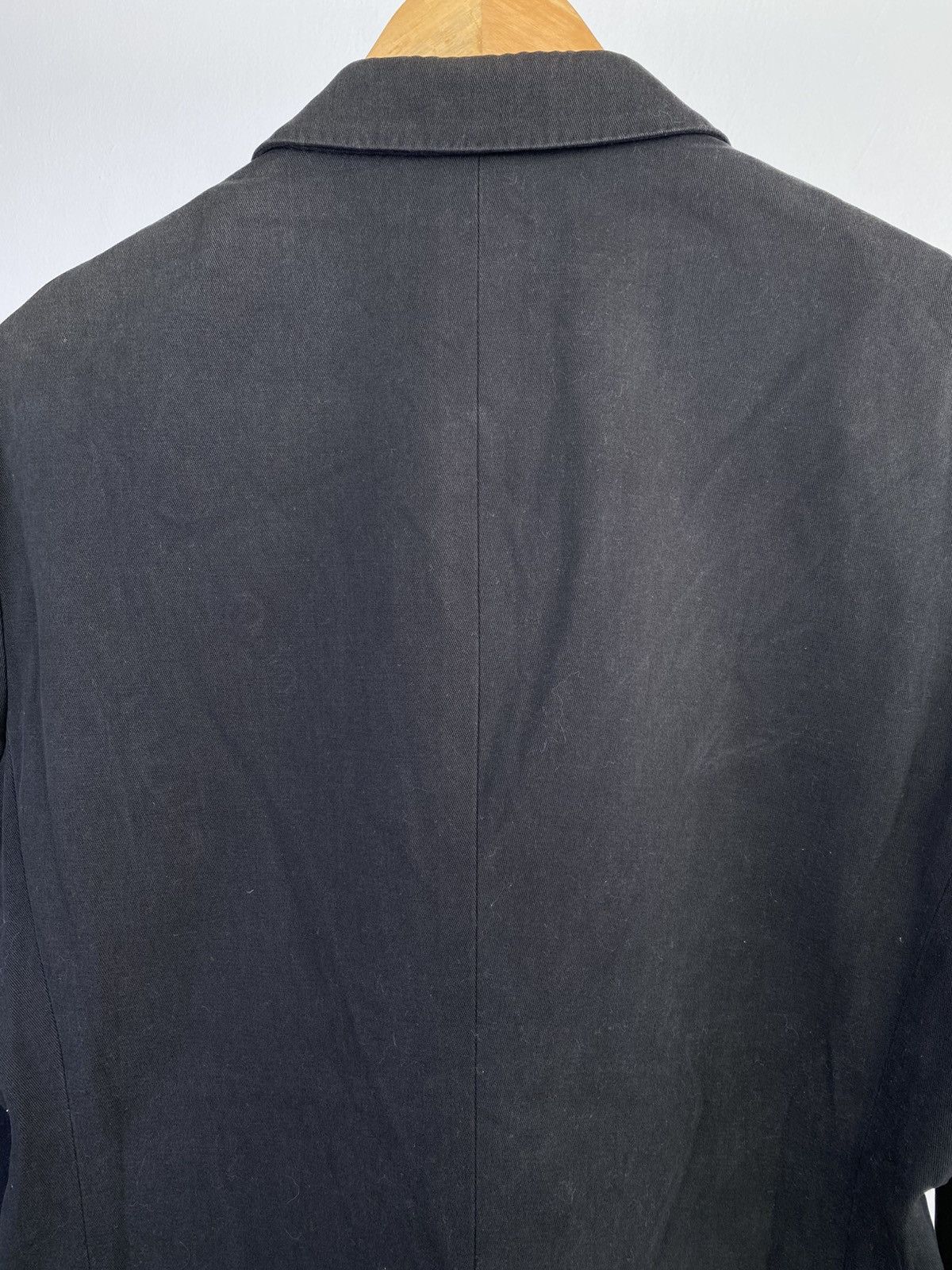 Yohji Yamamoto Vintage 90's A.A.R Yohji Design Studio Cotton Blazer Jacket Size US L / EU 52-54 / 3 - 11 Thumbnail