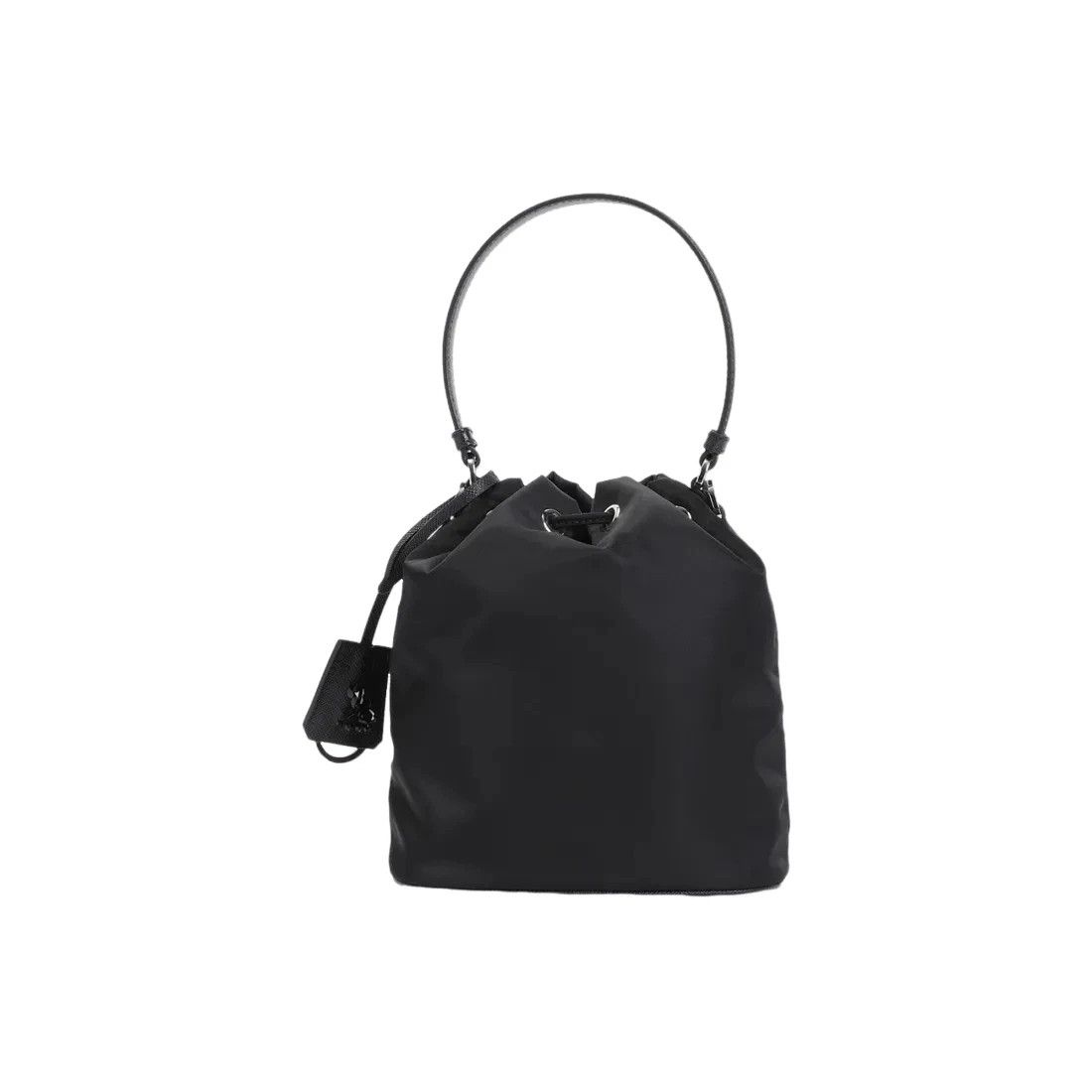 Prada PRADA Re-Nylon Mini Black Emb. Bucket Bag New Auth. Size ONE SIZE - 2 Thumbnail