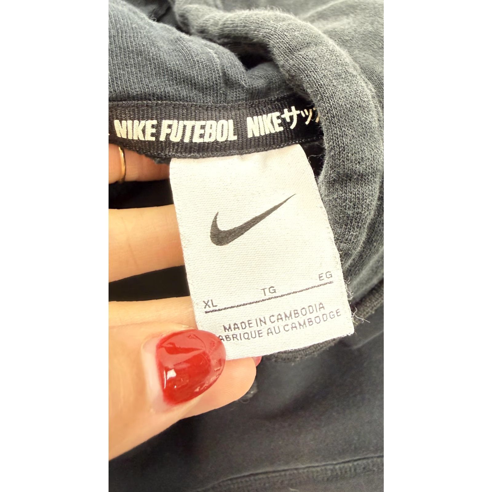 Nike Nike F.C. Hoodie Mens XL Black Pullover Soccer Sweatshirt Nike Futebol Size US XL / EU 56 / 4 - 6 Thumbnail