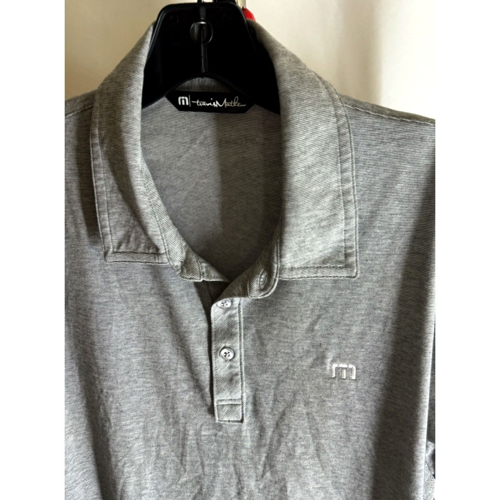 TravisMathew Travis Matthew Green Valley Ranch POLO SHIRT Large L Slim Mens Polo Shirt Slim Large Green Valley Ranch Mens Size US L / EU 52-54 / 3 - 4 Thumbnail