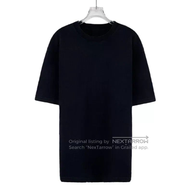 Balenciaga Balenciaga Black Logo Letter Diamond-Studded Cotton Short Size US XS / EU 42 / 0 - 1 Thumbnail