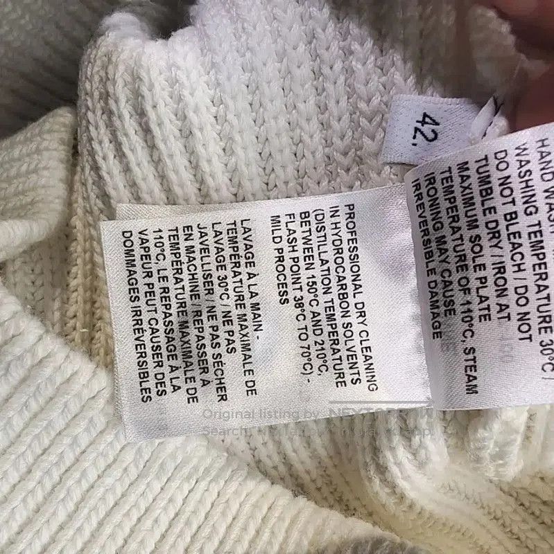 Thom Browne Thom Browne White Wool Women's Pullover Sweater . Size L / US 10 / IT 46 - 6 Thumbnail