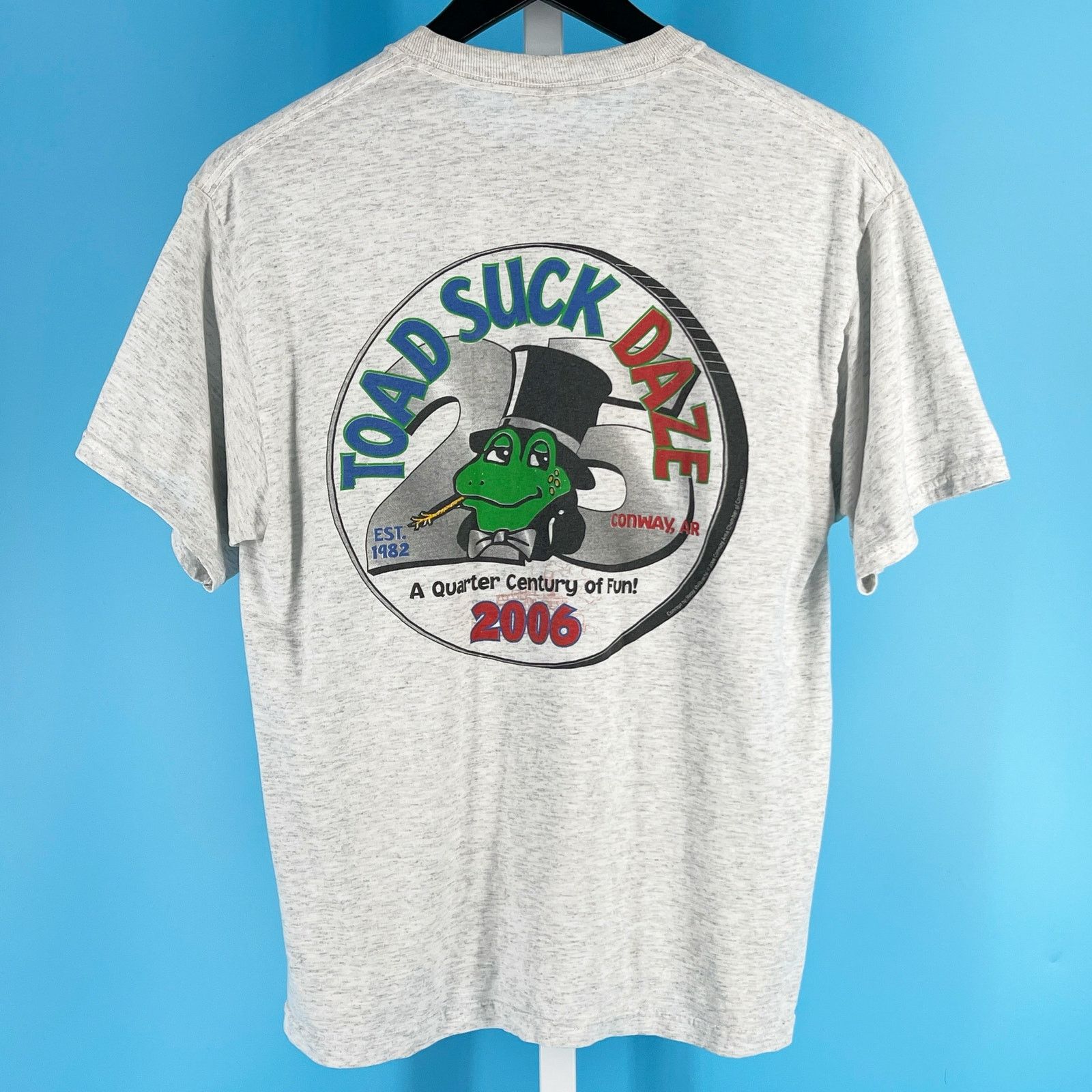 Hanes Toad Suck Daze 2006 25th anniversary tshirt Size US M / EU 48-50 / 2 - 1 Thumbnail
