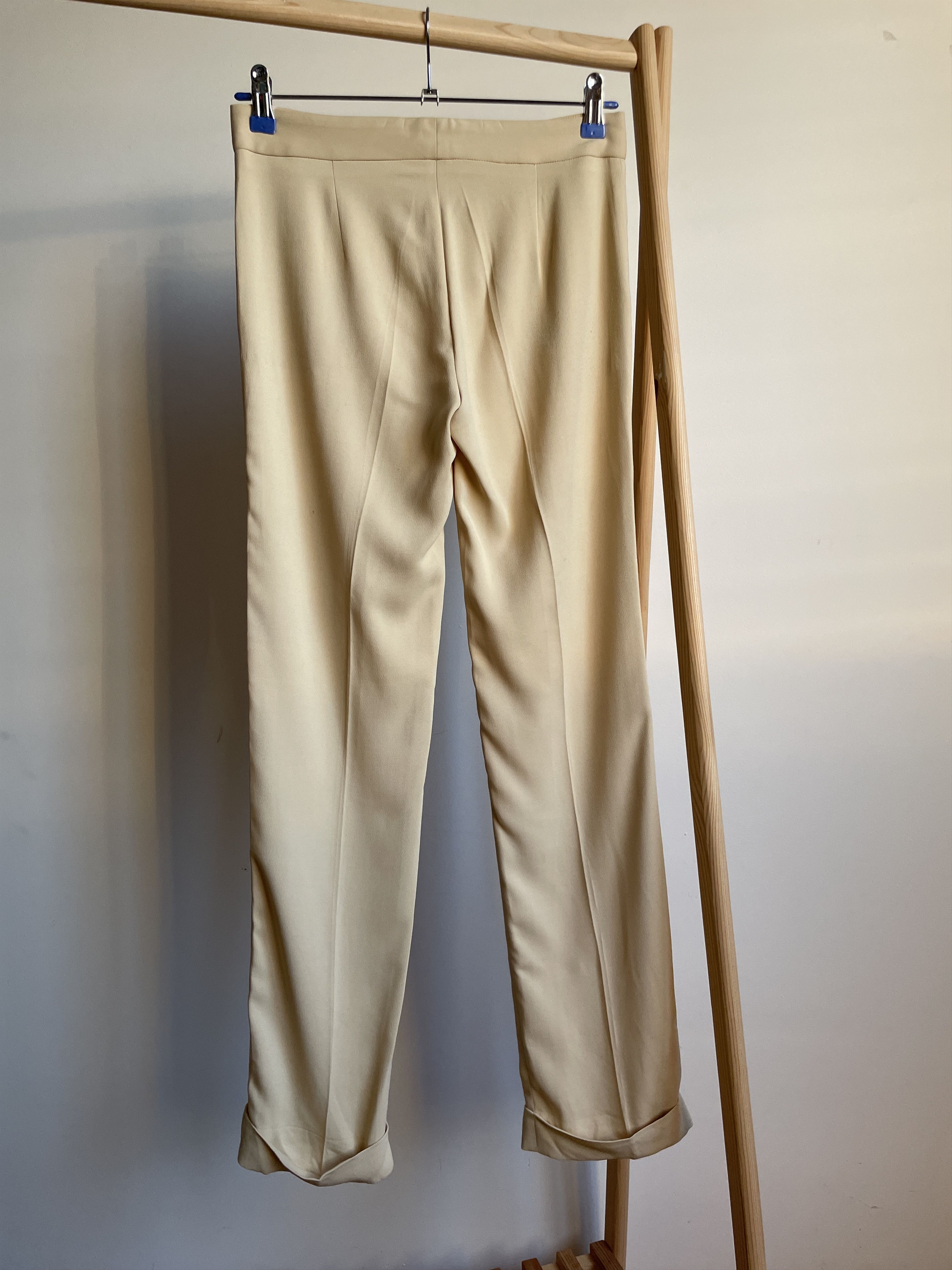 Fendi Fendi Womens Silk Dress Trousers Size 28'' Size 28" / US 6 / IT 42 - 2 Thumbnail