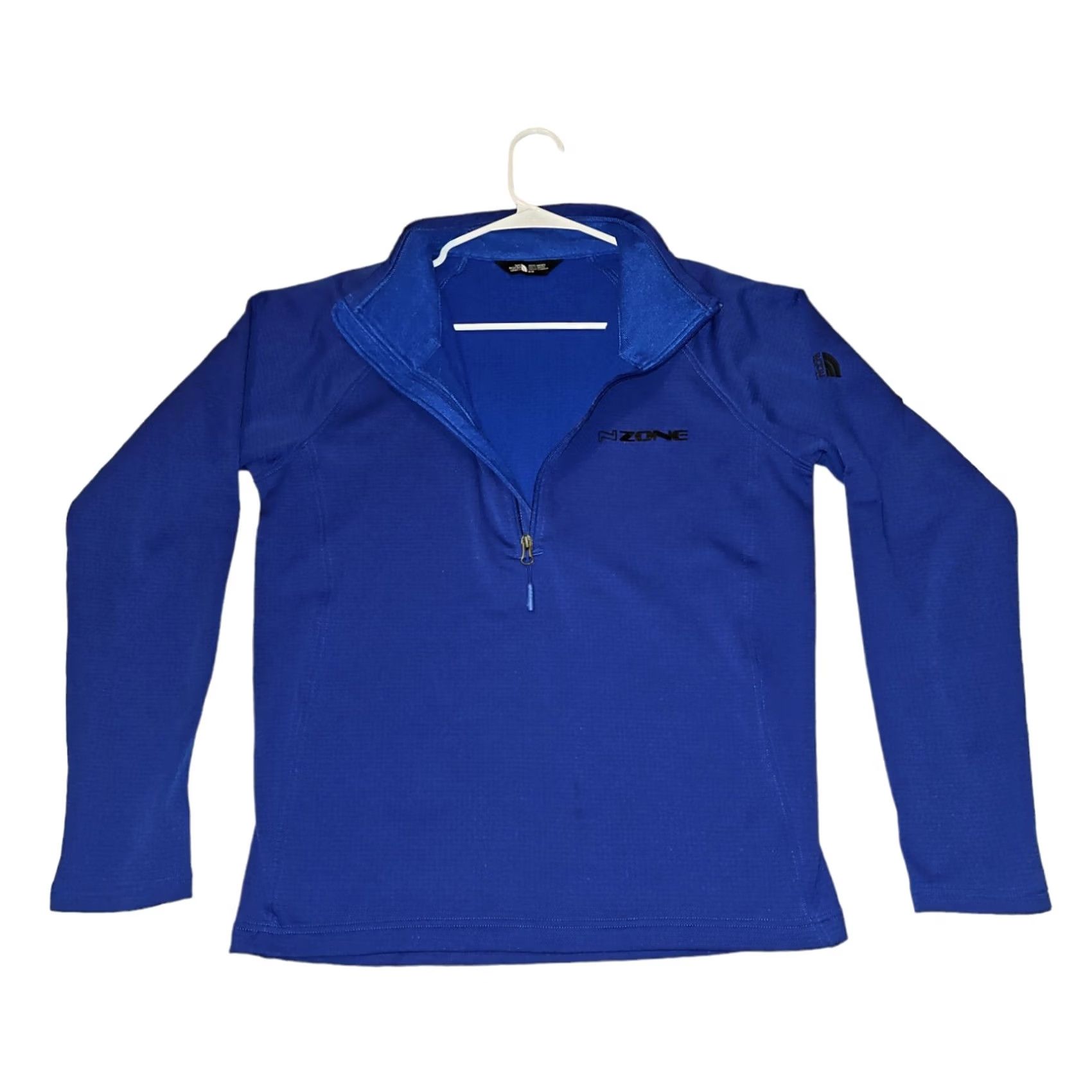 The North Face The North Face Mock Neck Outdoors 1/2 Zip Long Sleeve Blue Medium Men's N Zone Size US M / EU 48-50 / 2 - 5 Thumbnail