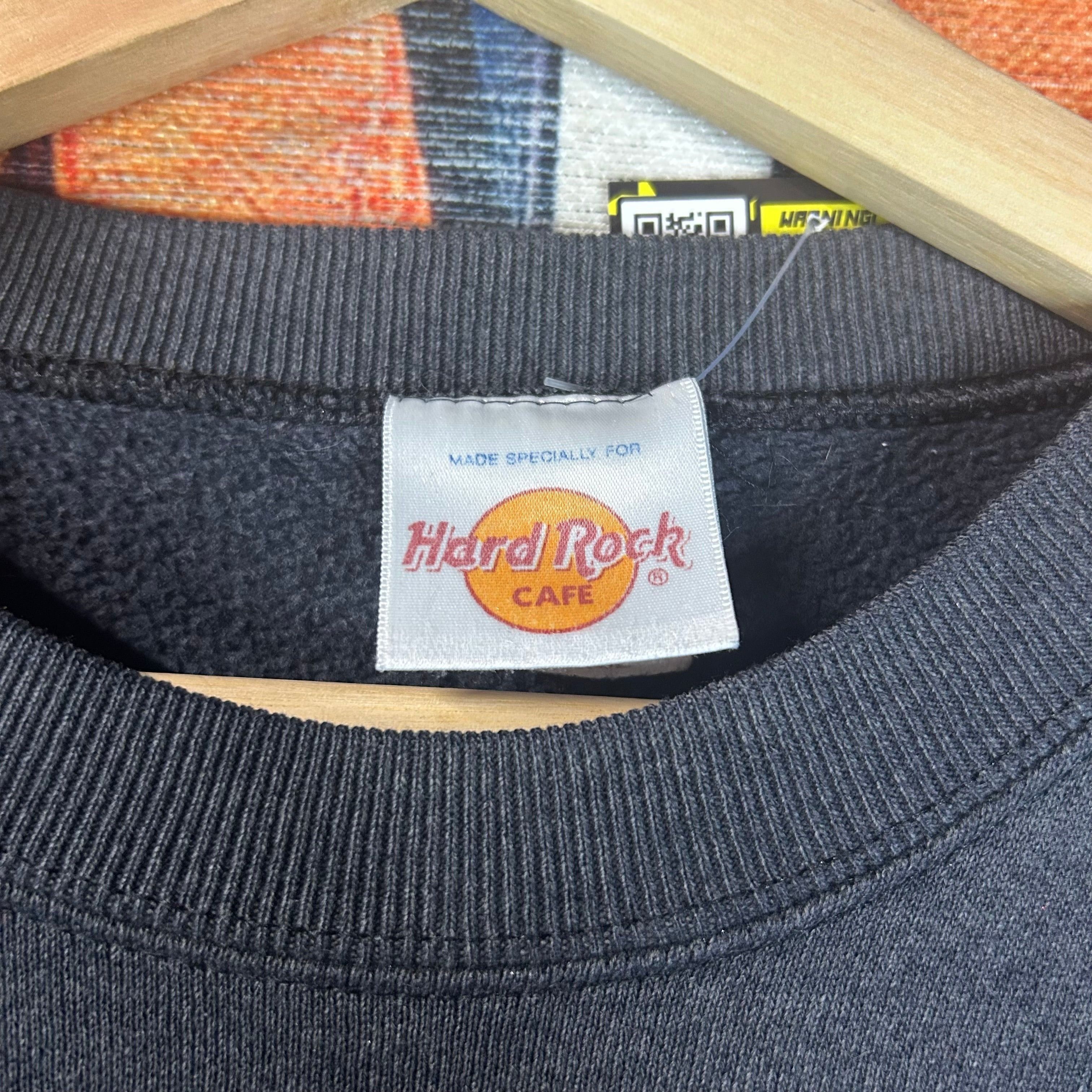Vintage Vintage 90s Hard Rock Cafe Washington DC Sweatshirt Size L Size US L / EU 52-54 / 3 - 3 Thumbnail